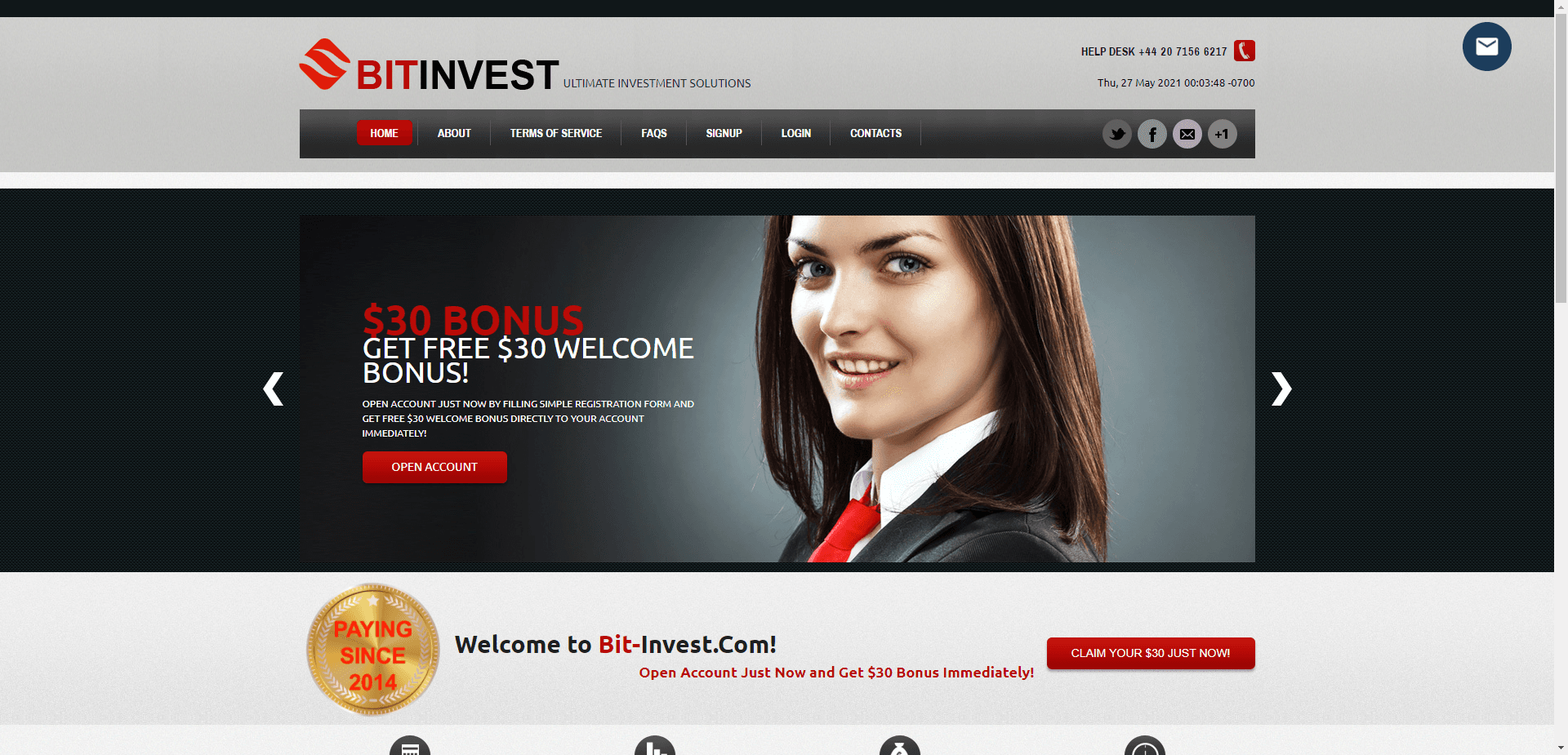 Bit-Invest отзывы и обзор. Развод, лохотрон или правда. Только честные и правдивые отзывы на Baxov.Net