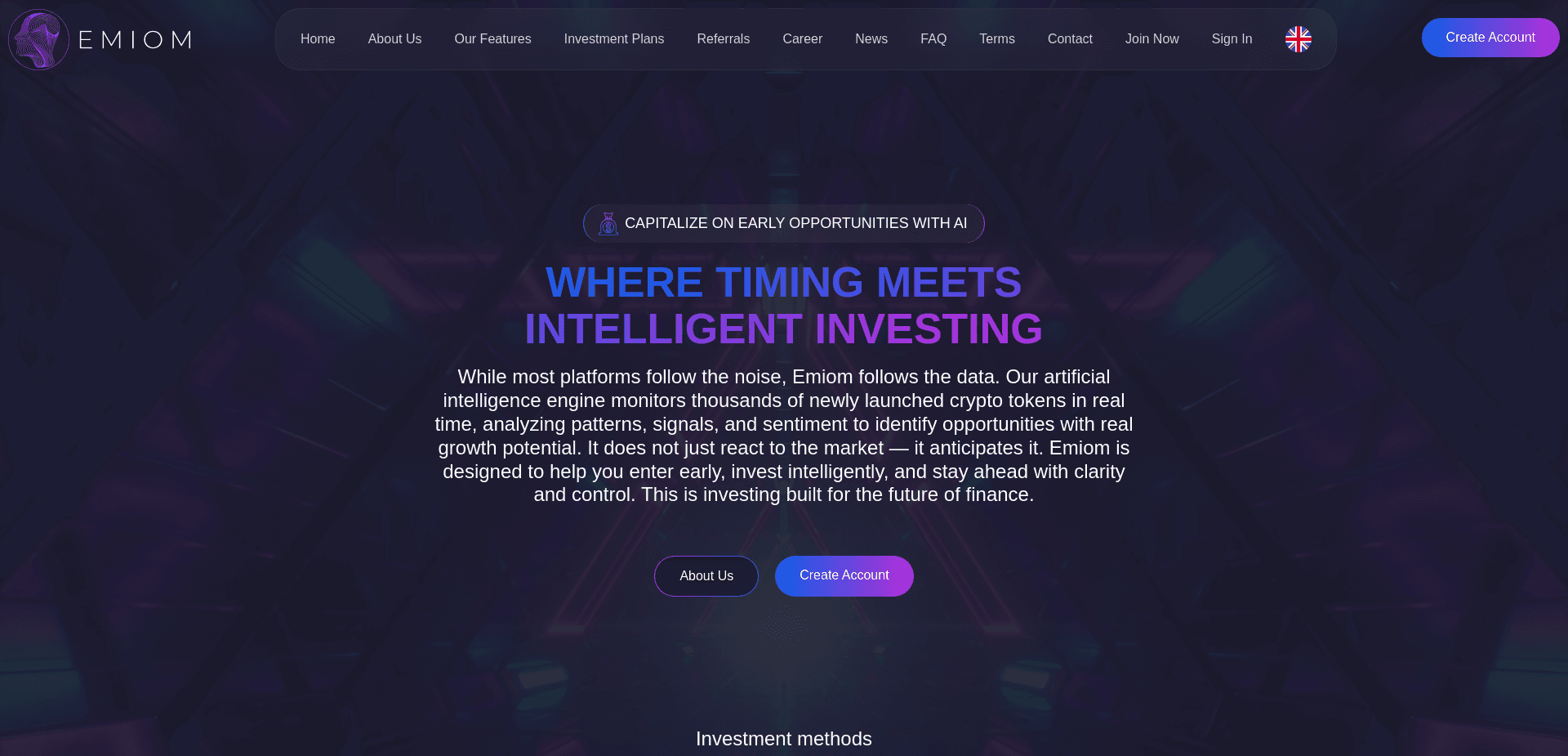 Screenshot for emiom.biz - 1