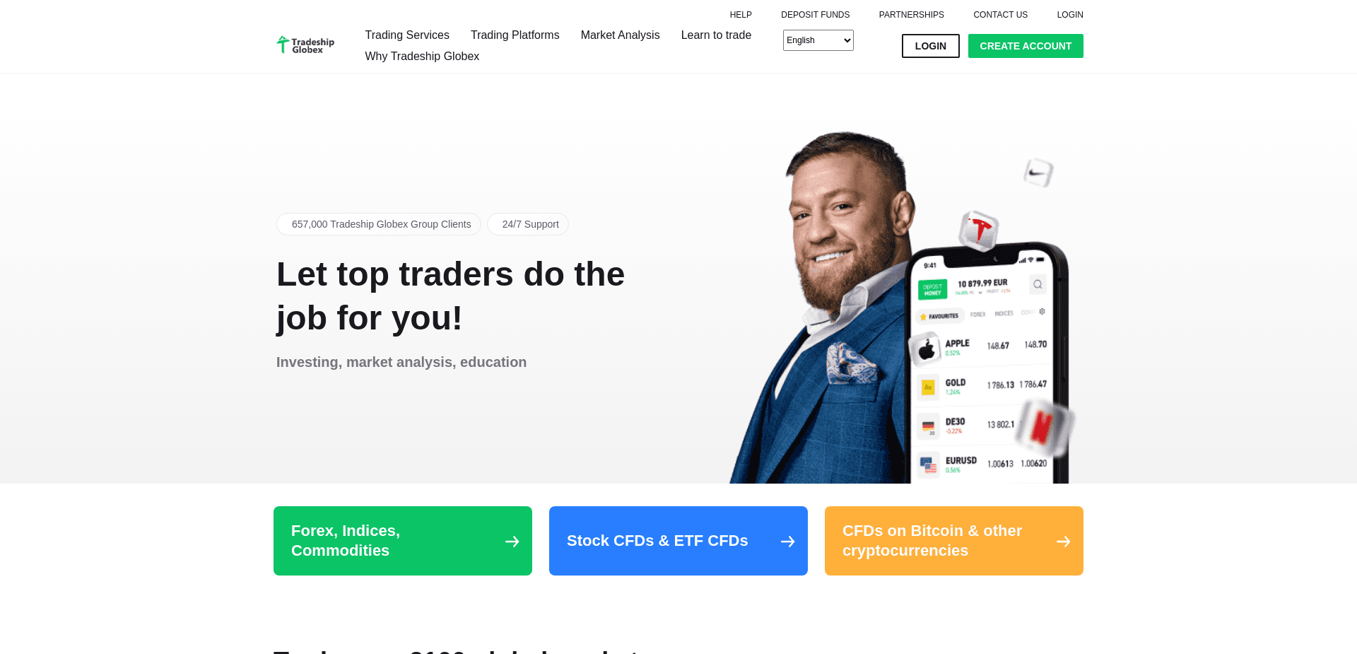 Screenshot for tradeshipglobex.com - 0