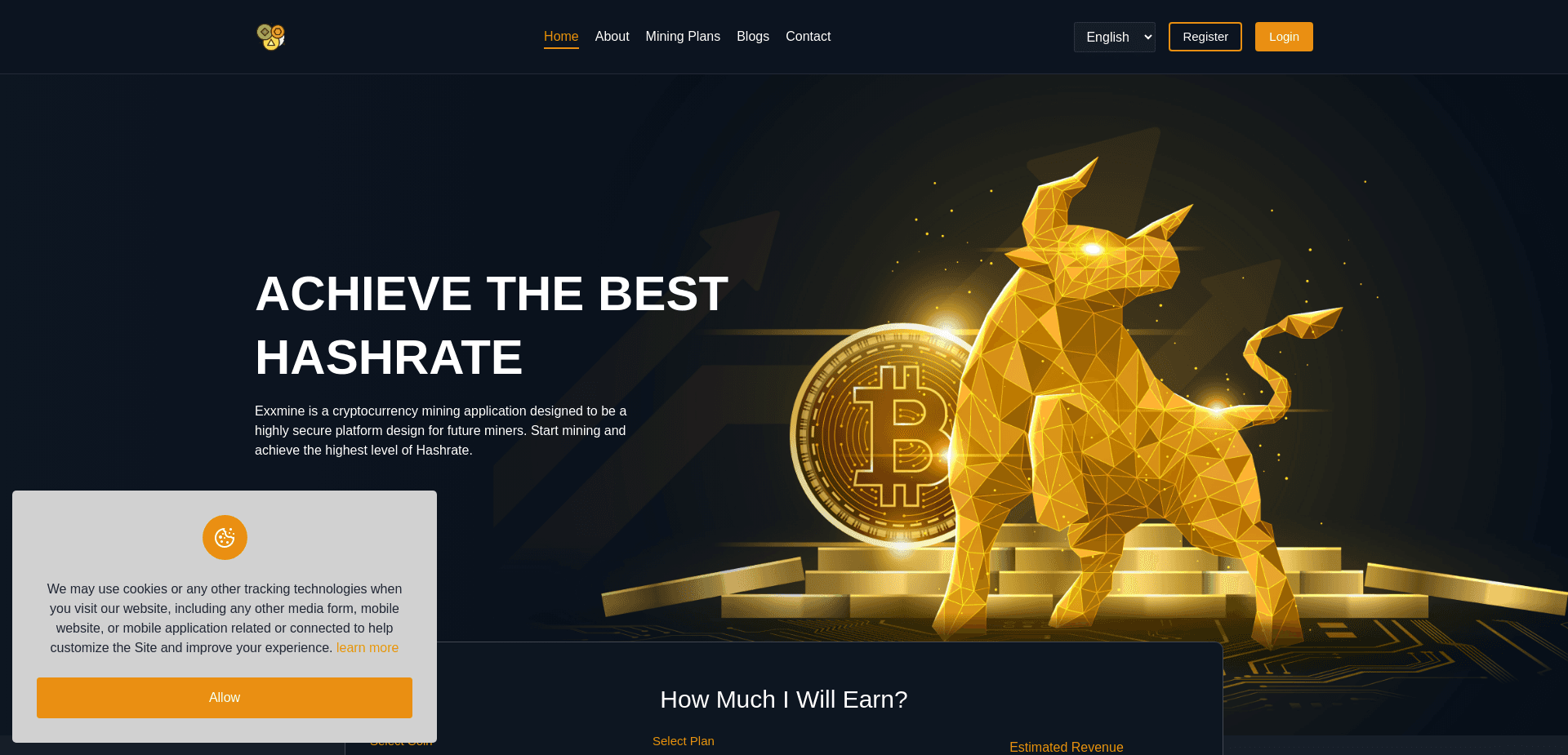 Screenshot for exxmine.com - 0