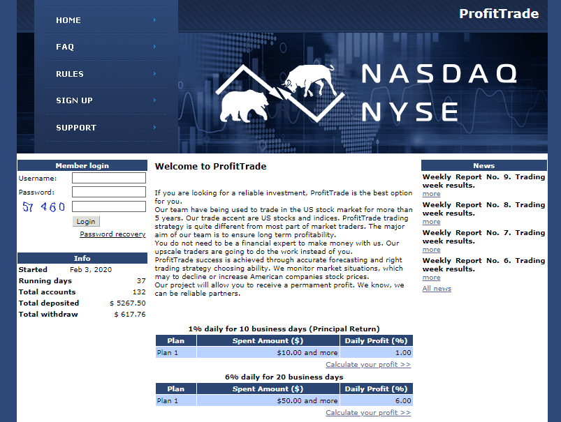 ProfitTrade Лохотрон