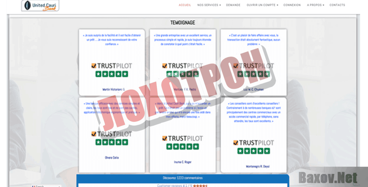 United Cauri Bank Лохотрон