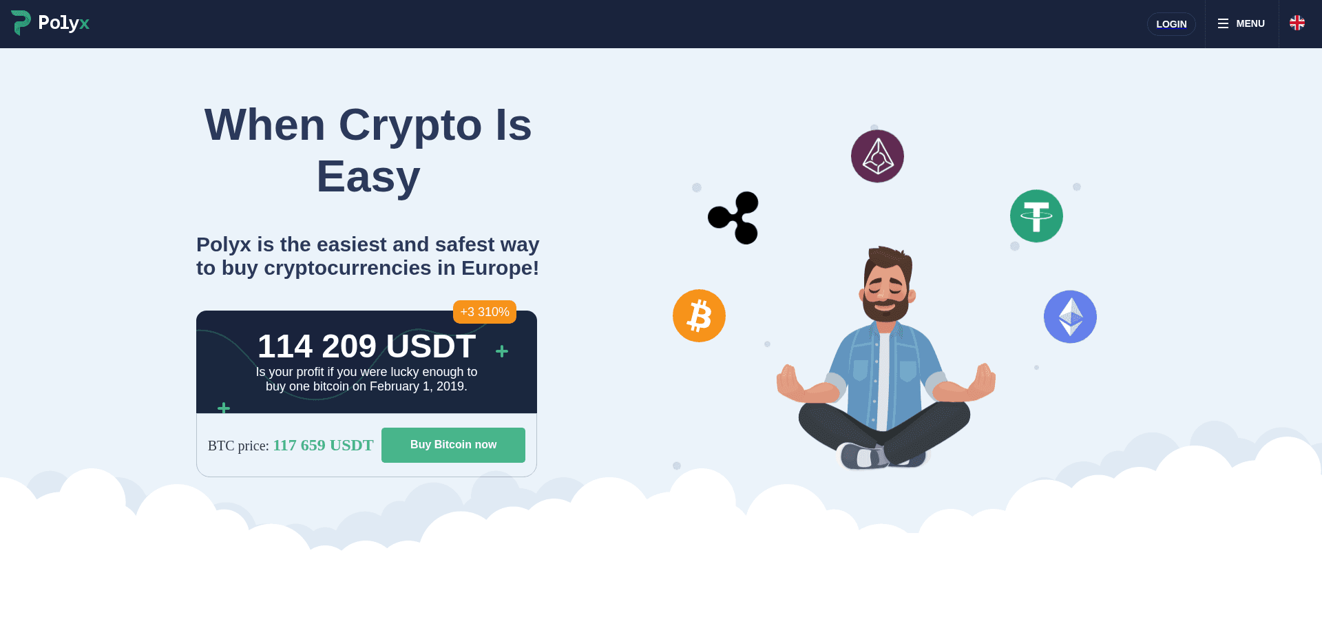 Screenshot for polyx.net - 1