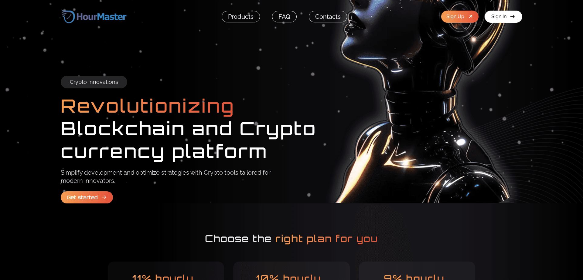 Screenshot for hourmaster.top - 0