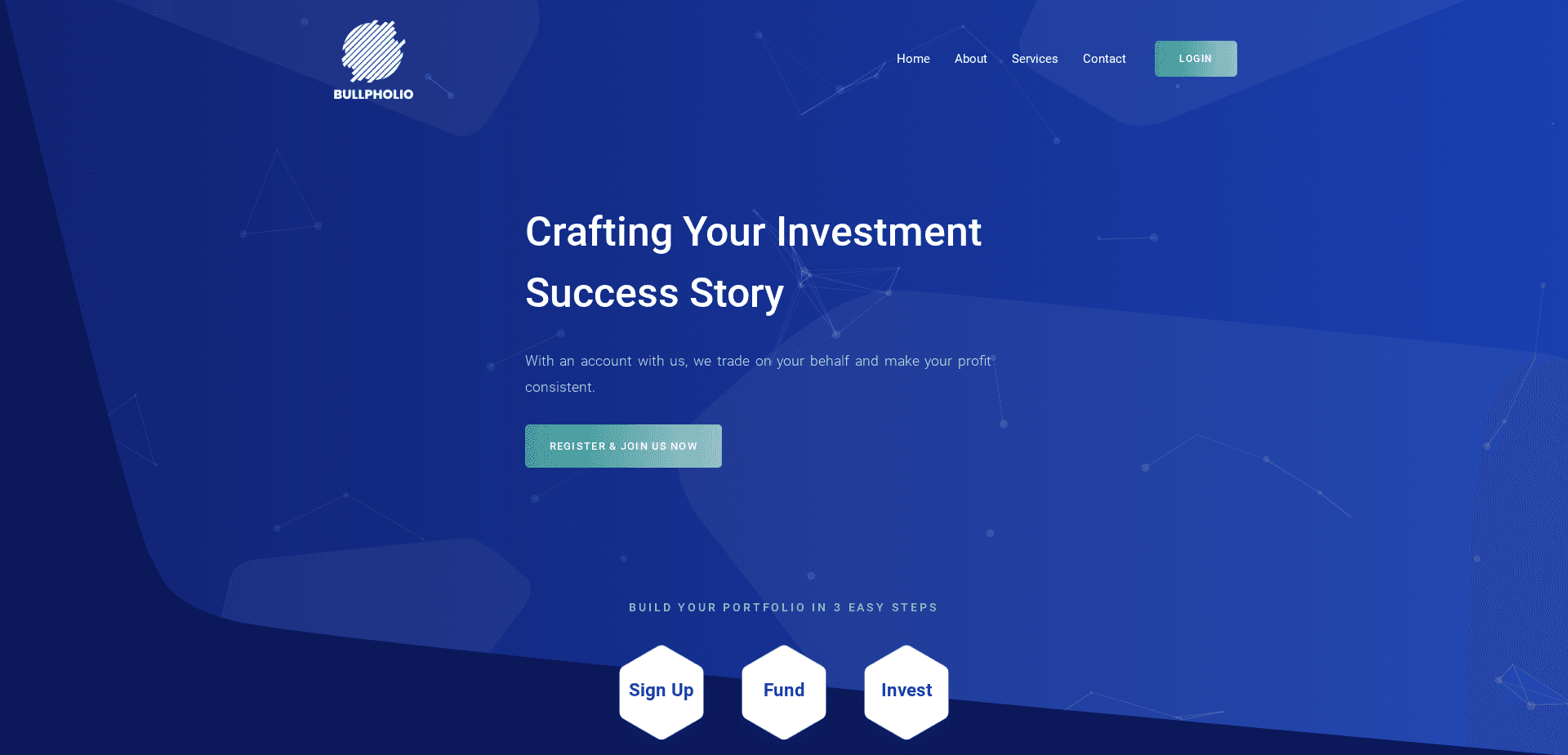 Screenshot for bullpholio.com - 0