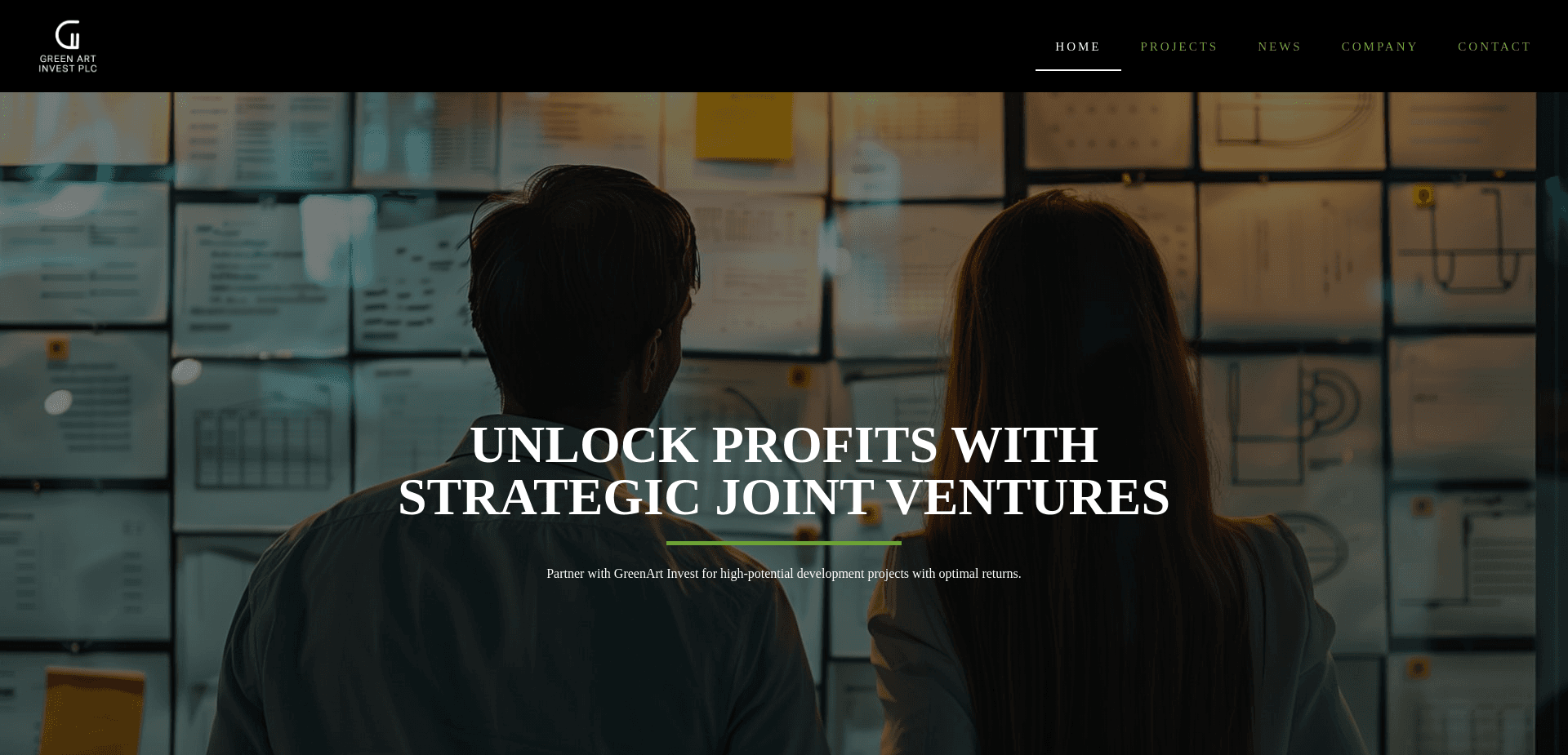 Screenshot for greenart-invest.com - 1