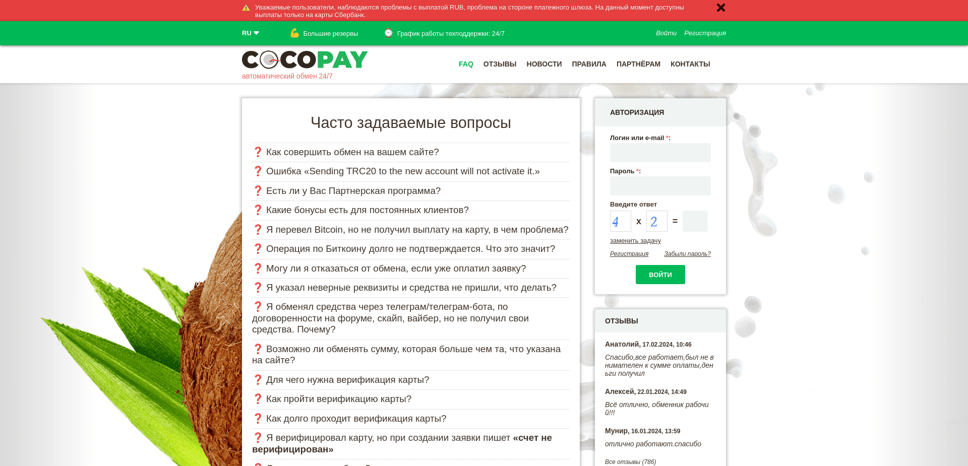 Screenshot for coco-pay.com - 2