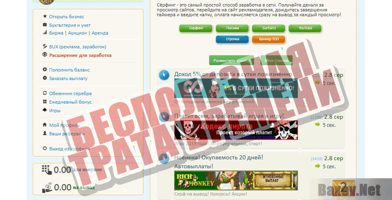 BizonInvest Бесполезная трата времени