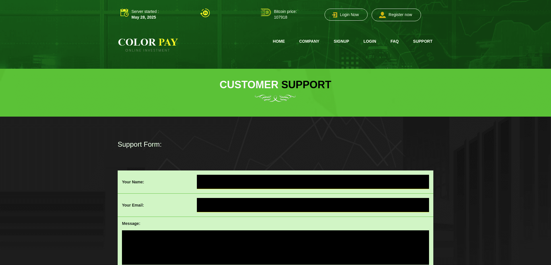 Screenshot for color-pay.cfd - 0
