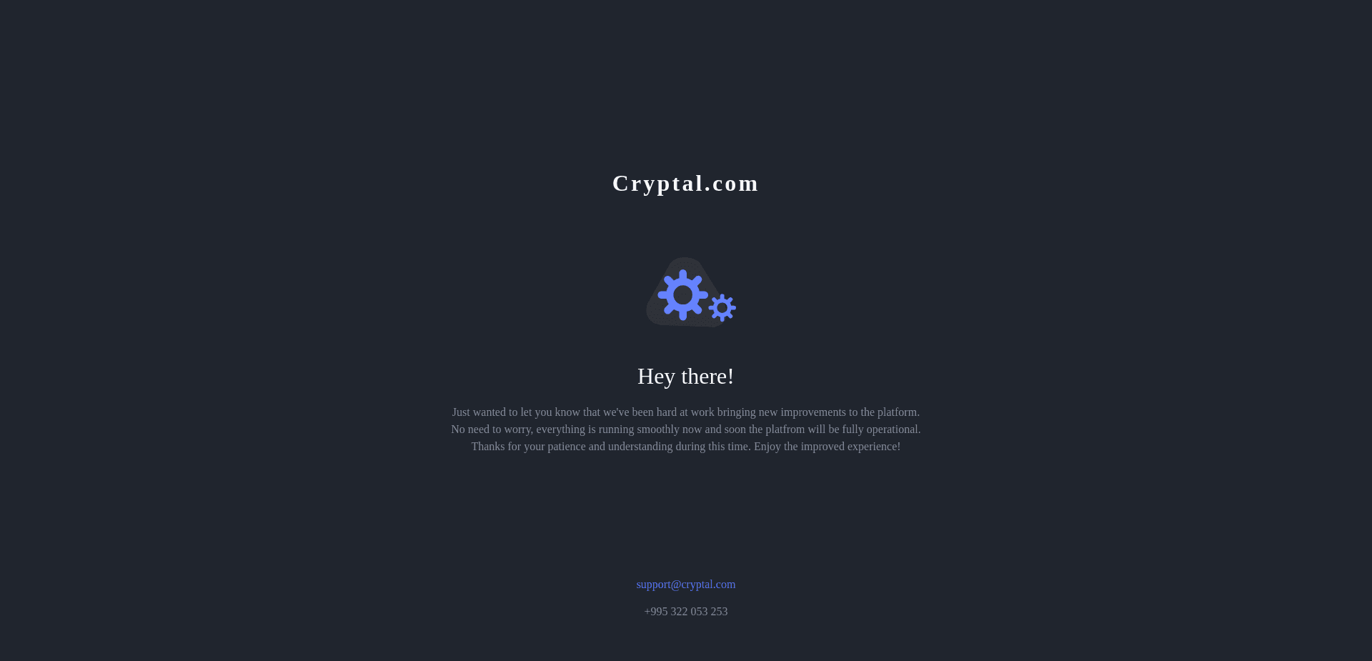 Screenshot for cryptal.com - 0