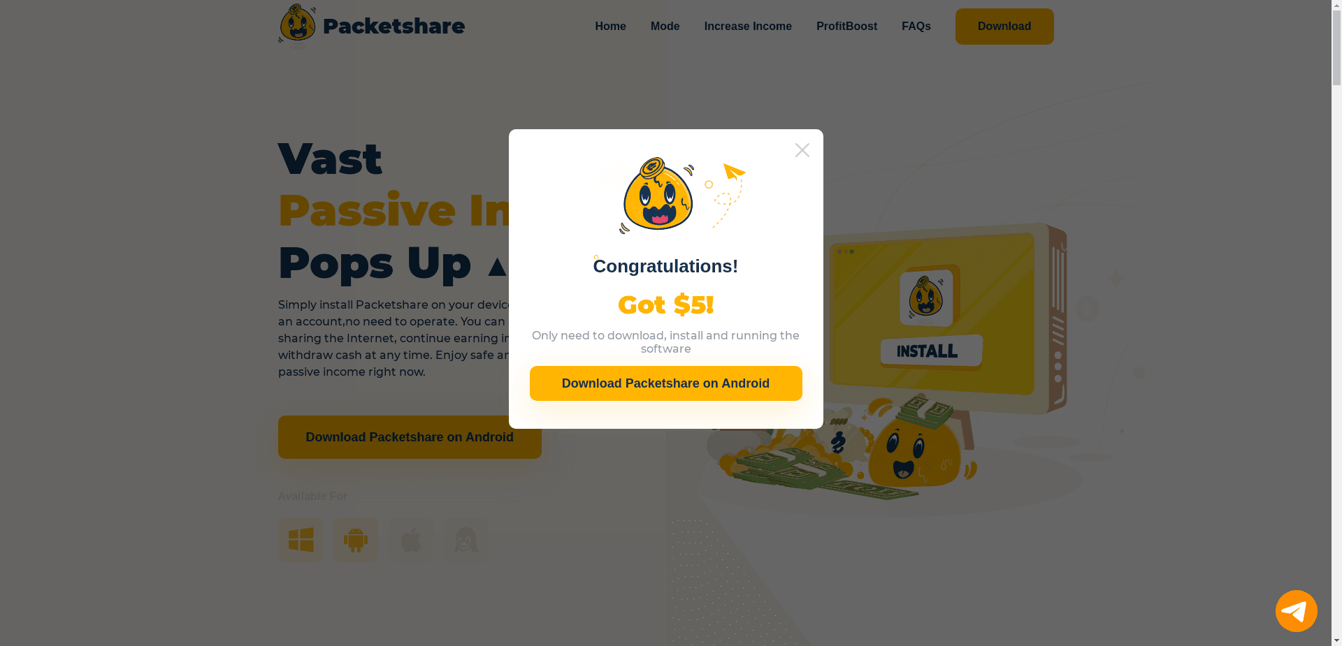 Packetshare отзывы и обзор. Развод, лохотрон или правда. Только честные и правдивые отзывы на Baxov.Net