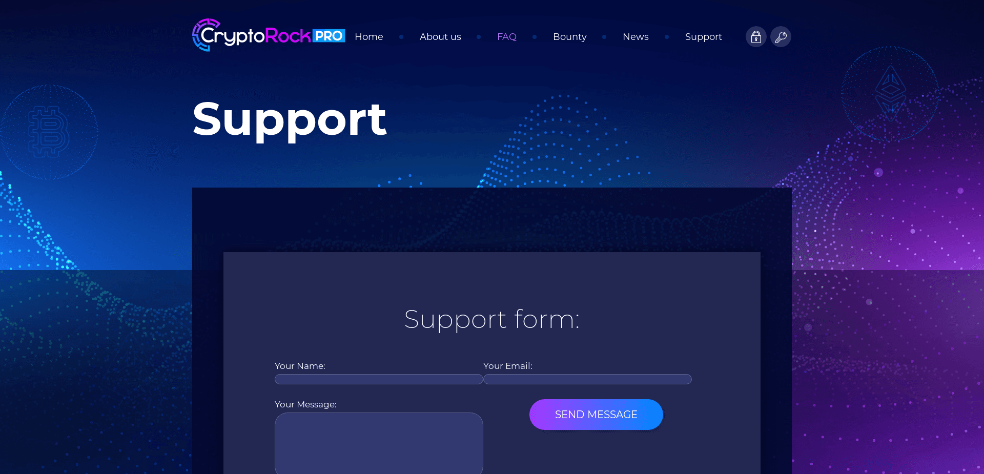 Screenshot for cryptorockpro.com - 0