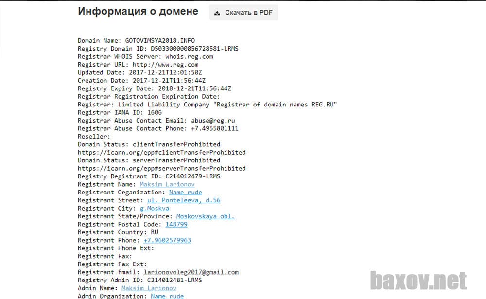 All Gifts и его домен