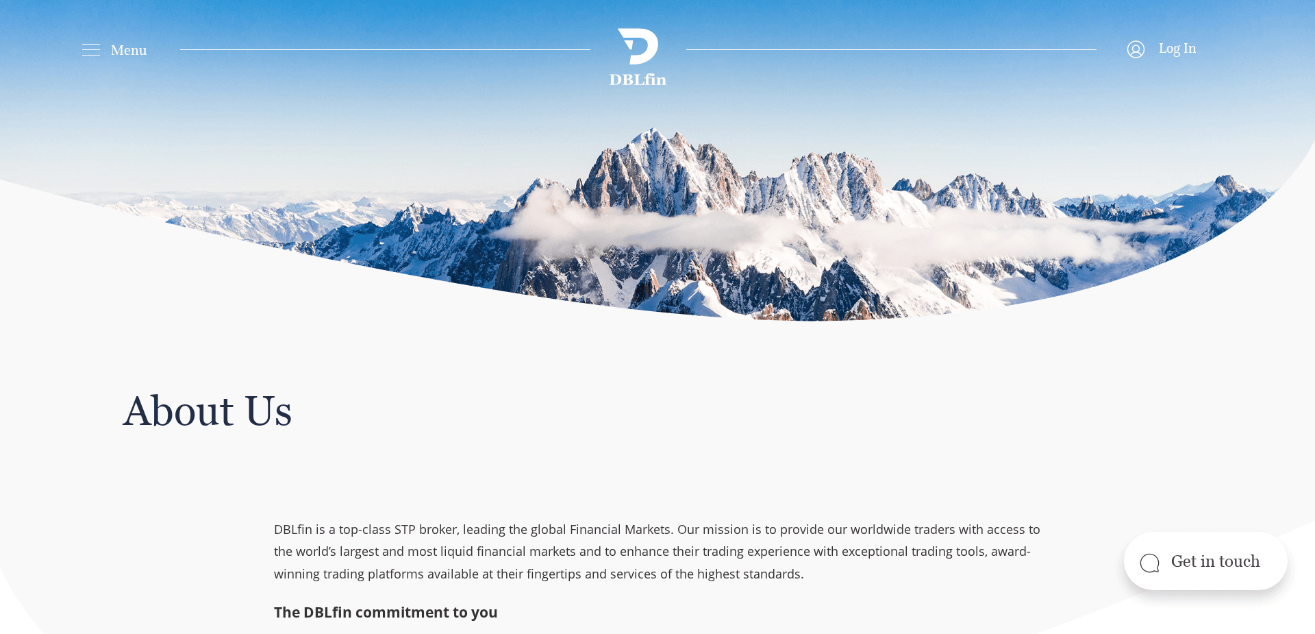 Screenshot for dblfin.com - 6