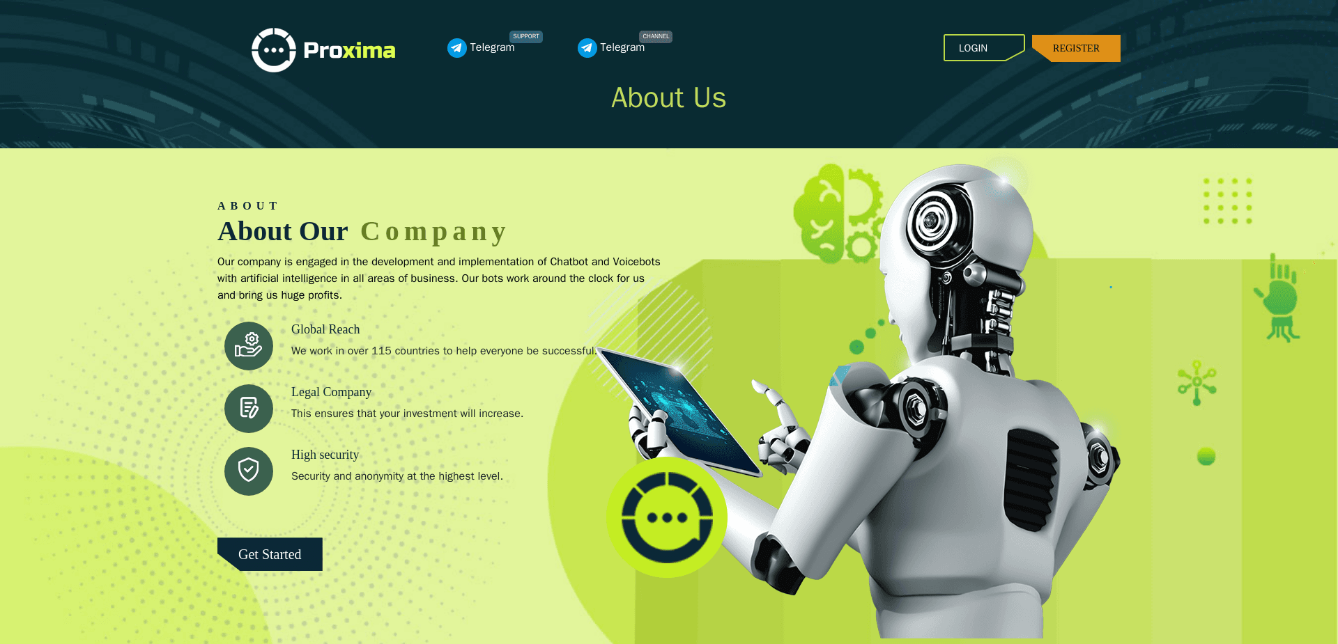 Screenshot for proxima.gay - 3