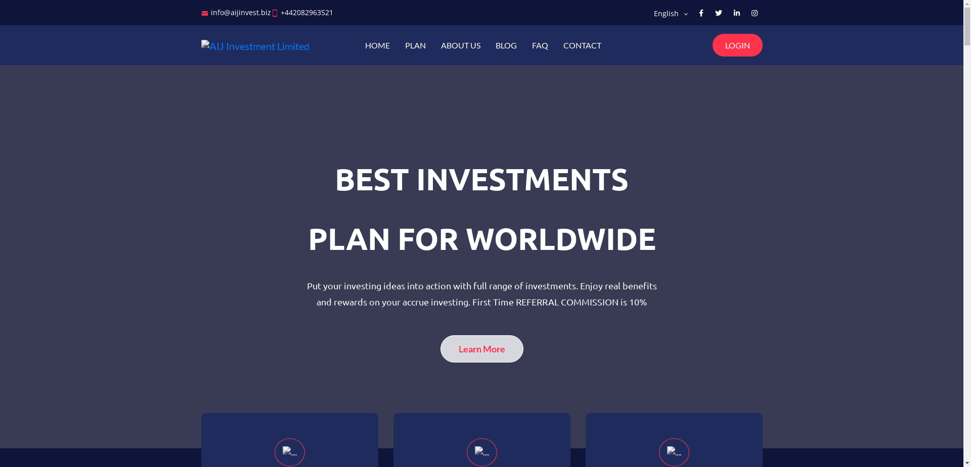 Aij Investment Limited отзывы и обзор. Развод, лохотрон или правда. Только честные и правдивые отзывы на Baxov.Net