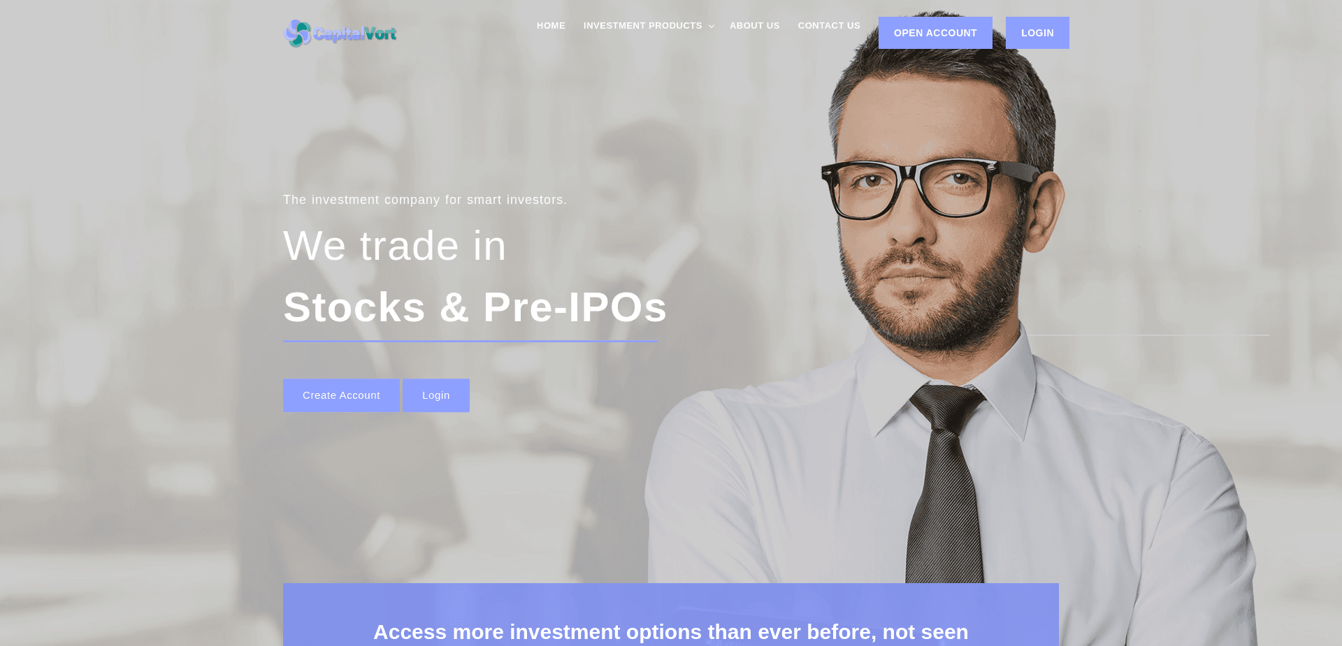 Screenshot for capitalvort.com - 0