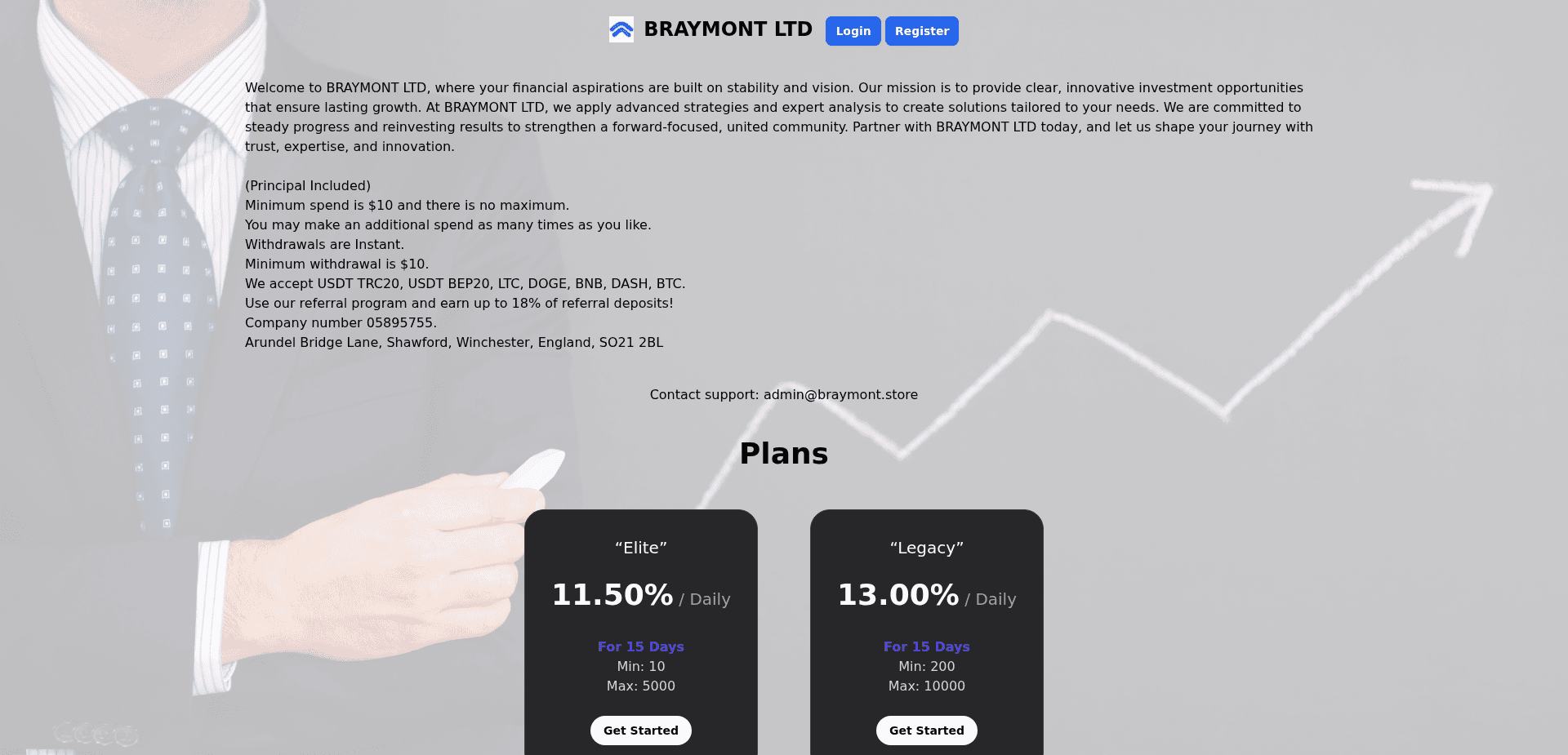 Screenshot for braymont.store - 1