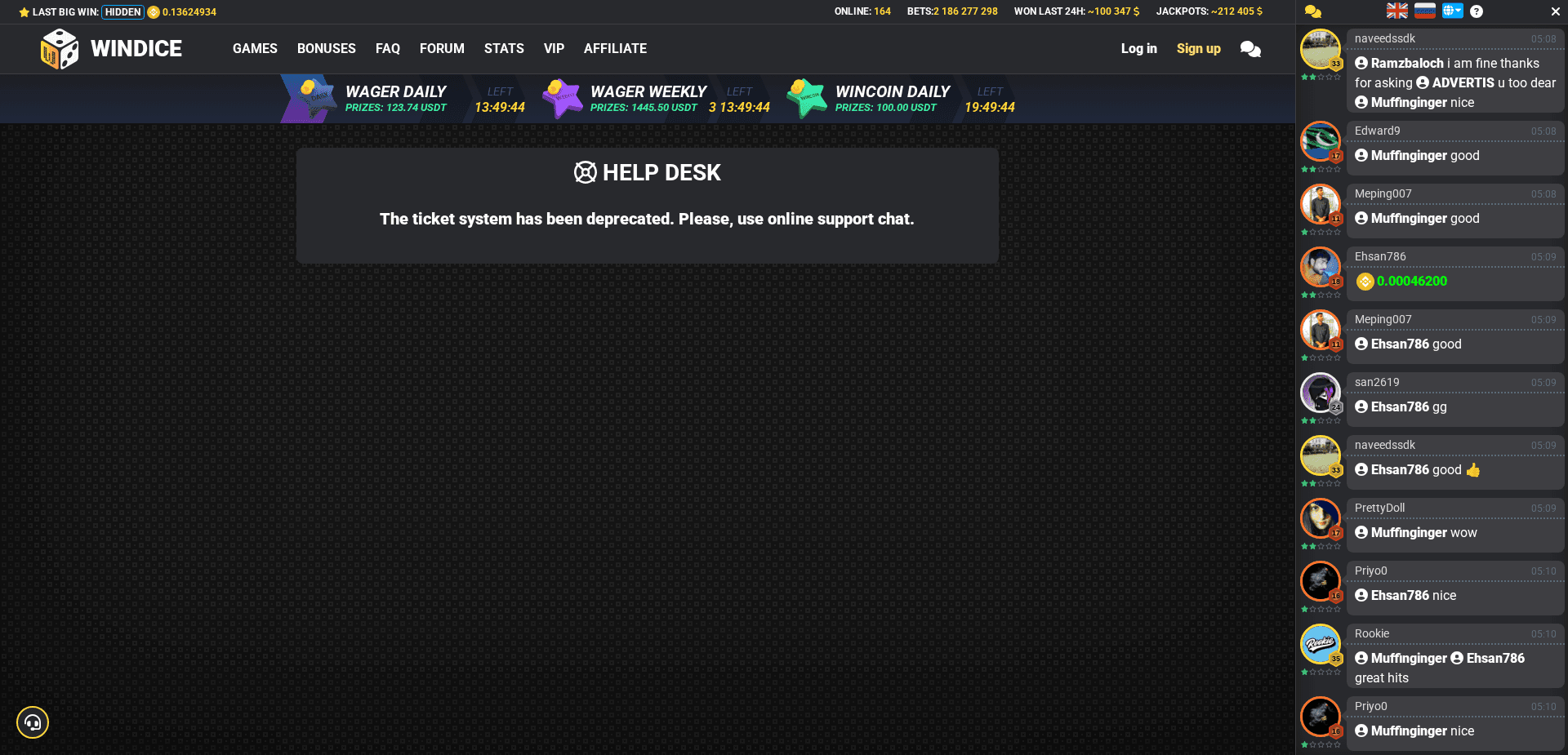 Screenshot for windice.io - 1