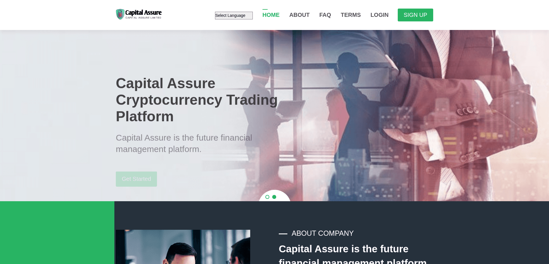 Screenshot for capassures-limited.com - 4