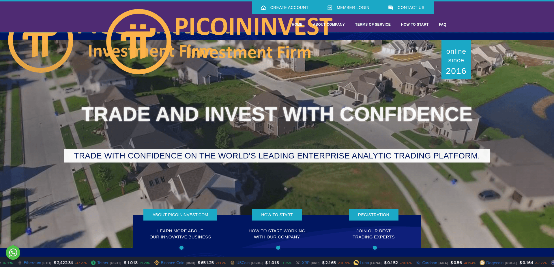 Screenshot for picoininvest.com - 3