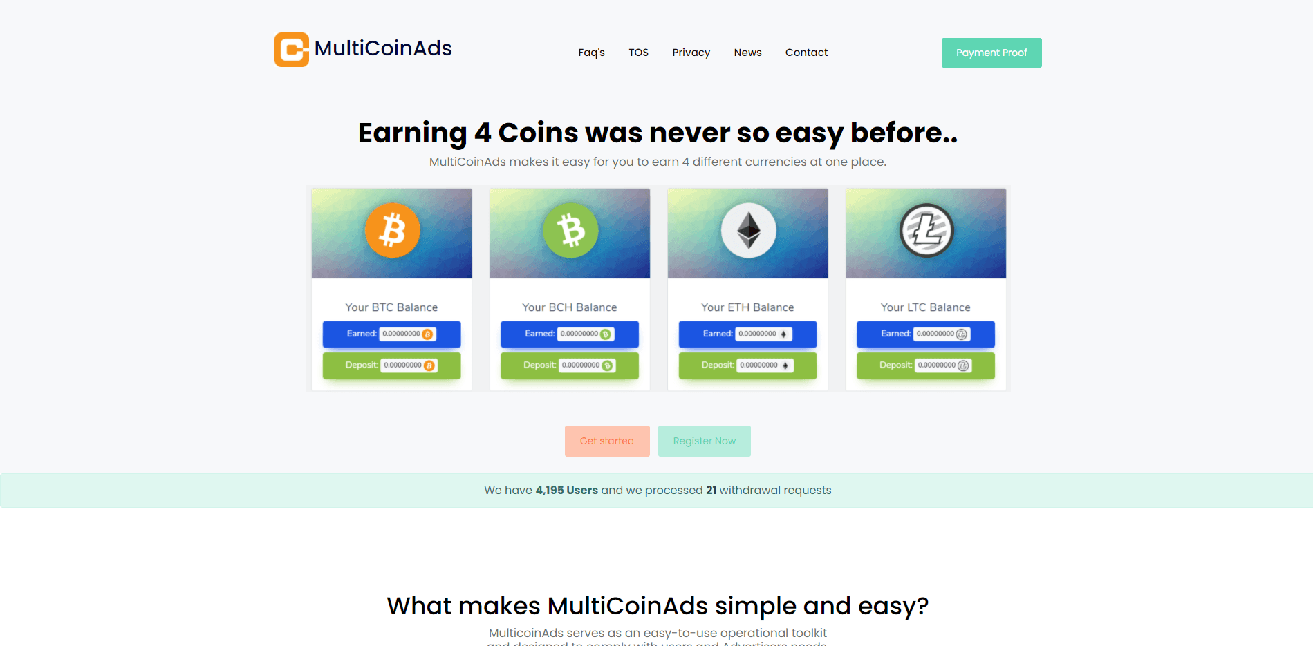 MultiCoinAds отзывы и обзор. Развод, лохотрон или правда. Только честные и правдивые отзывы на Baxov.Net