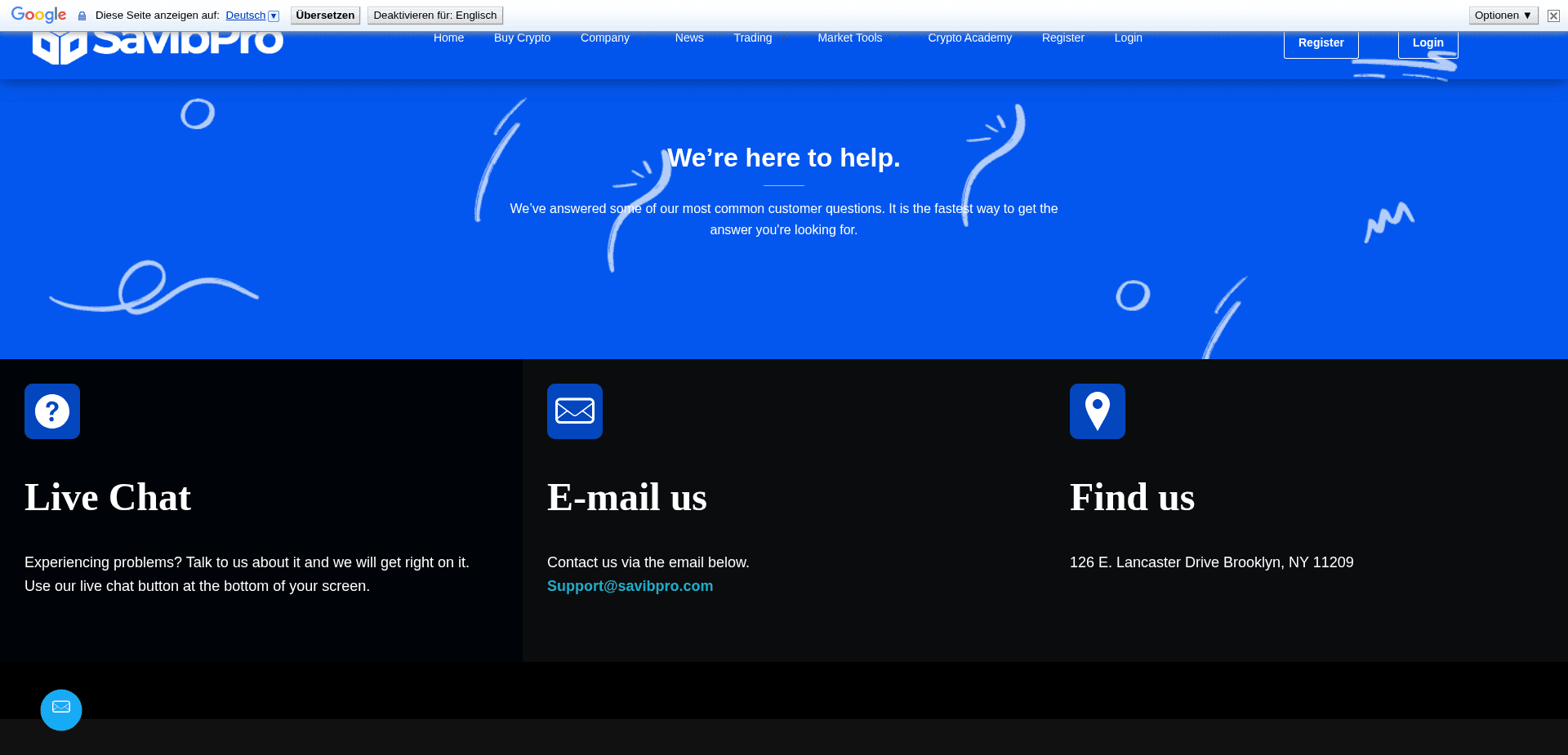 Screenshot for savibpro.com - 2