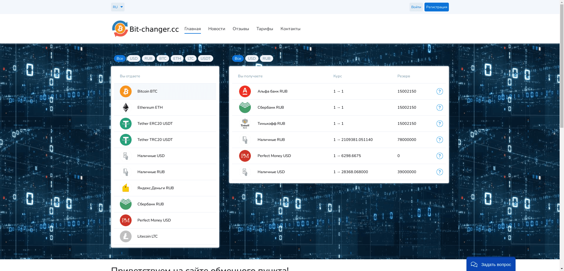 Bit-Changer отзывы и обзор. Развод, лохотрон или правда. Только честные и правдивые отзывы на Baxov.Net