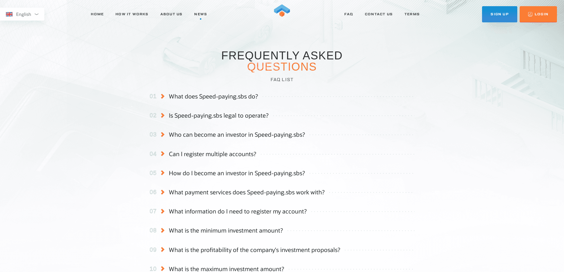 Screenshot for speed-paying.sbs - 1