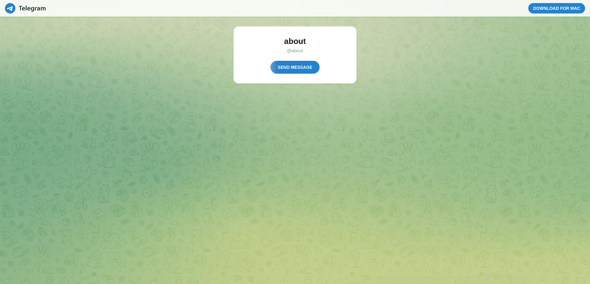 Screenshot for t.me - 2