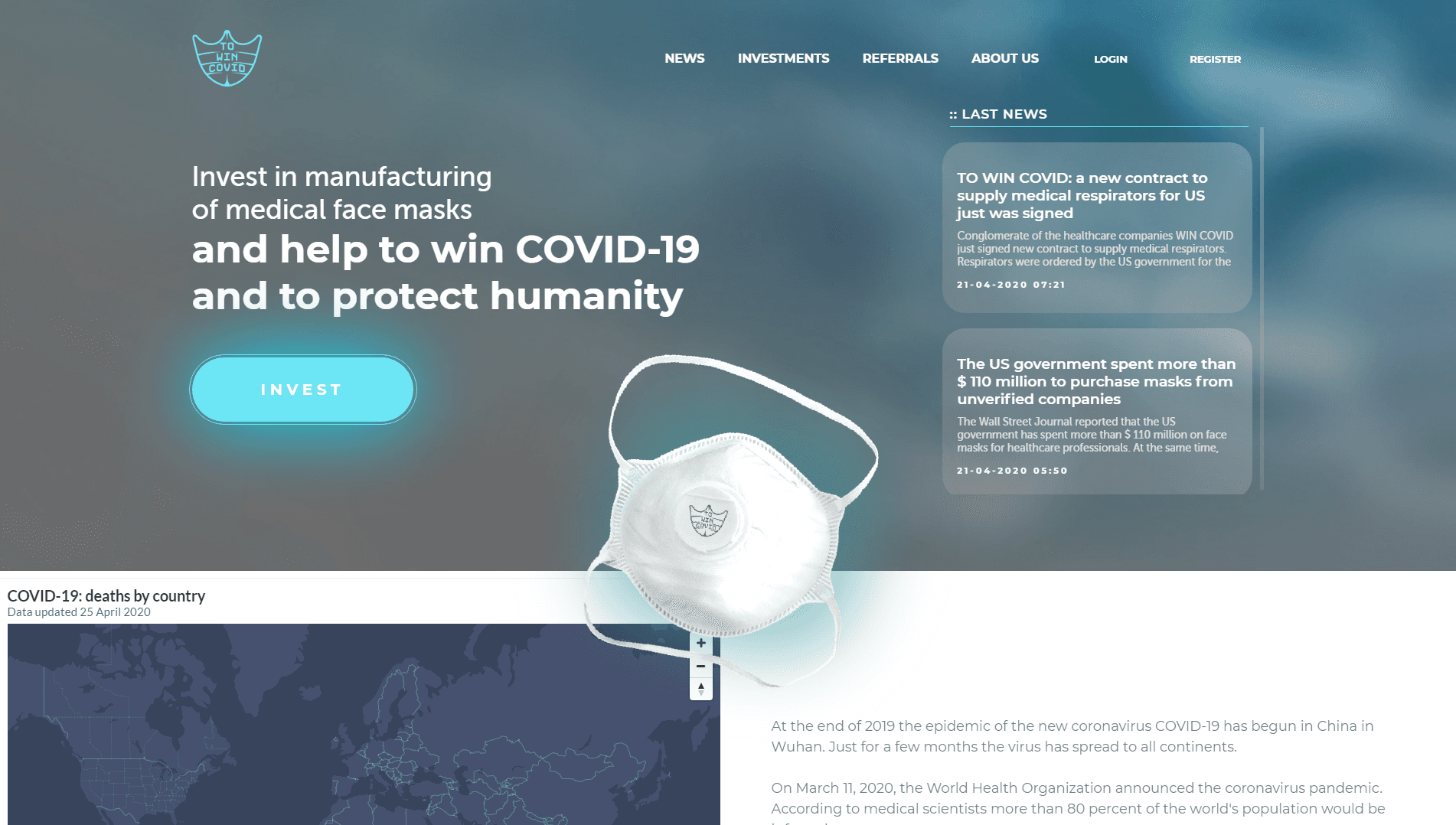 To win covid earn money and beat covid 19 развод, лохотрон или правда. Только честные и правдивые отзывы на Baxov.Net