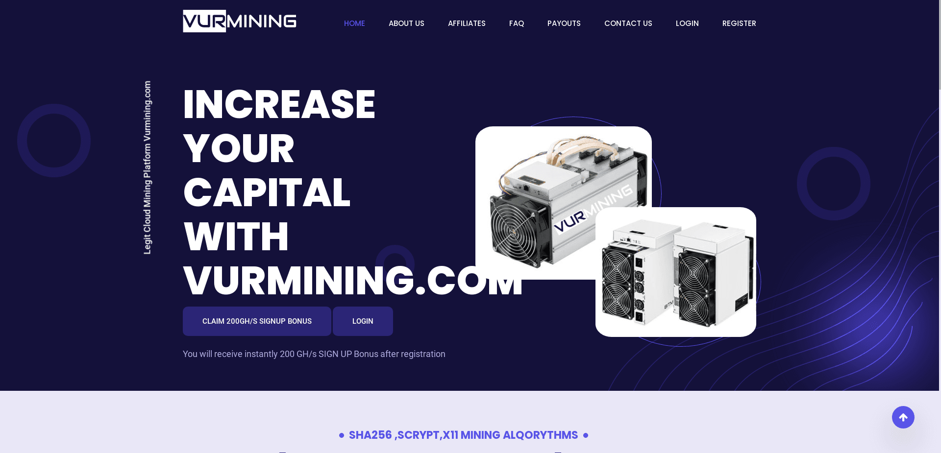 Vur Mining отзывы и обзор. Развод, лохотрон или правда. Только честные и правдивые отзывы на Baxov.Net