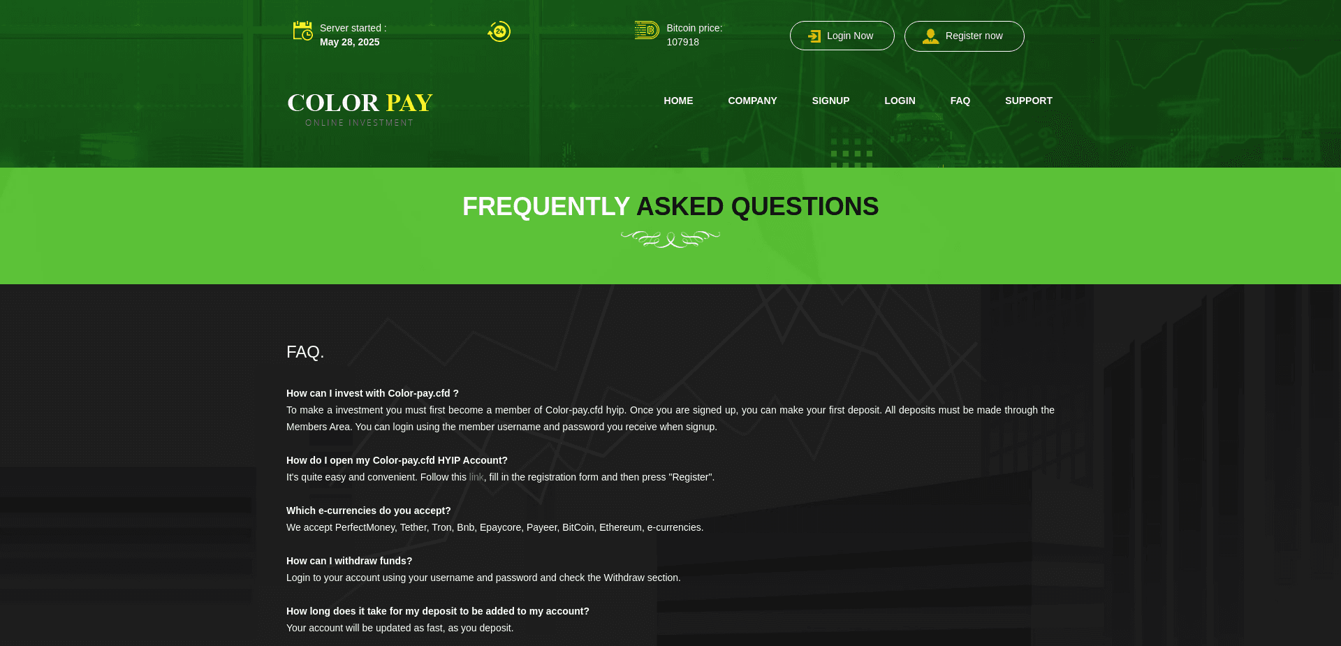 Screenshot for color-pay.cfd - 3