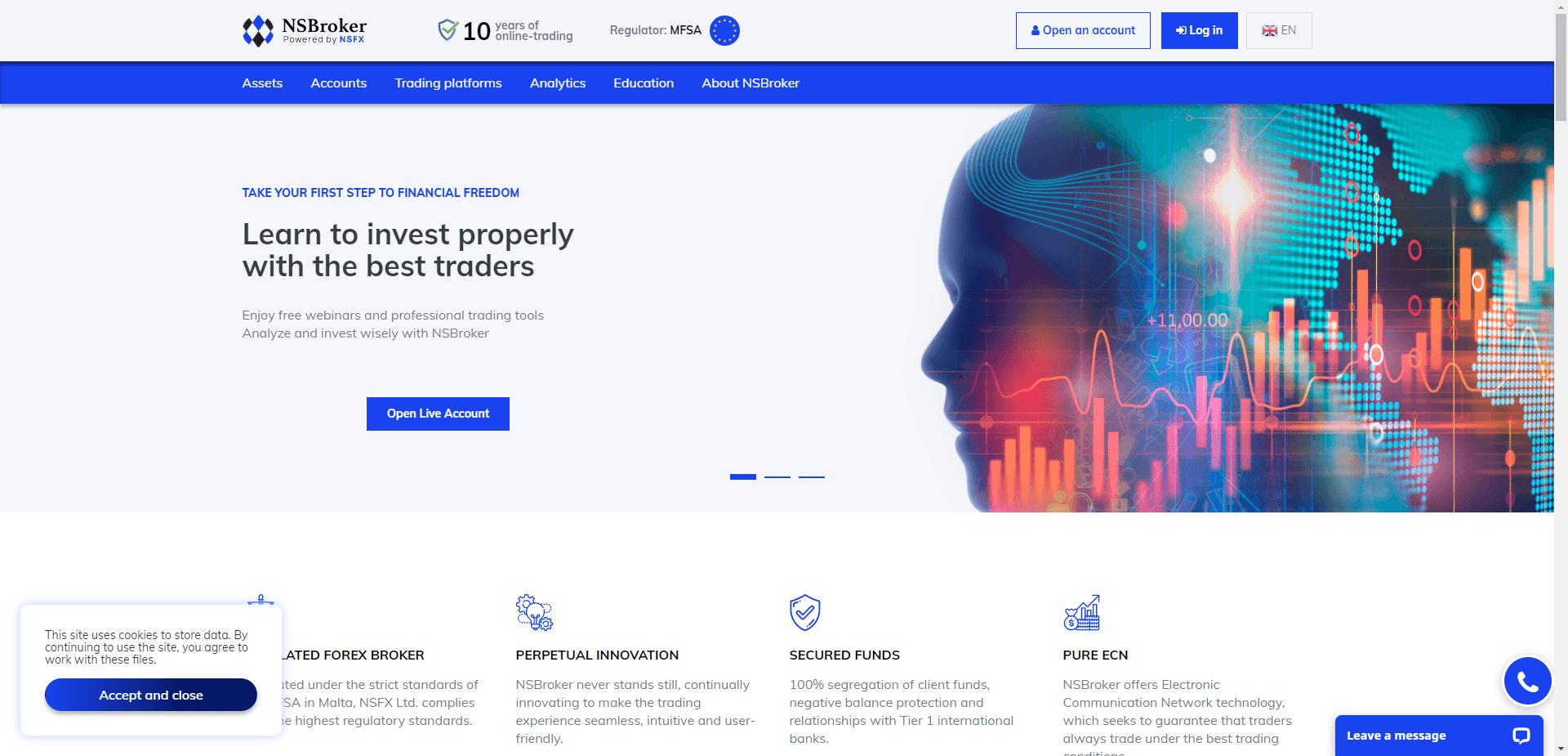 Nsbroker отзывы и обзор. Развод, лохотрон или правда. Только честные и правдивые отзывы на Baxov.Net