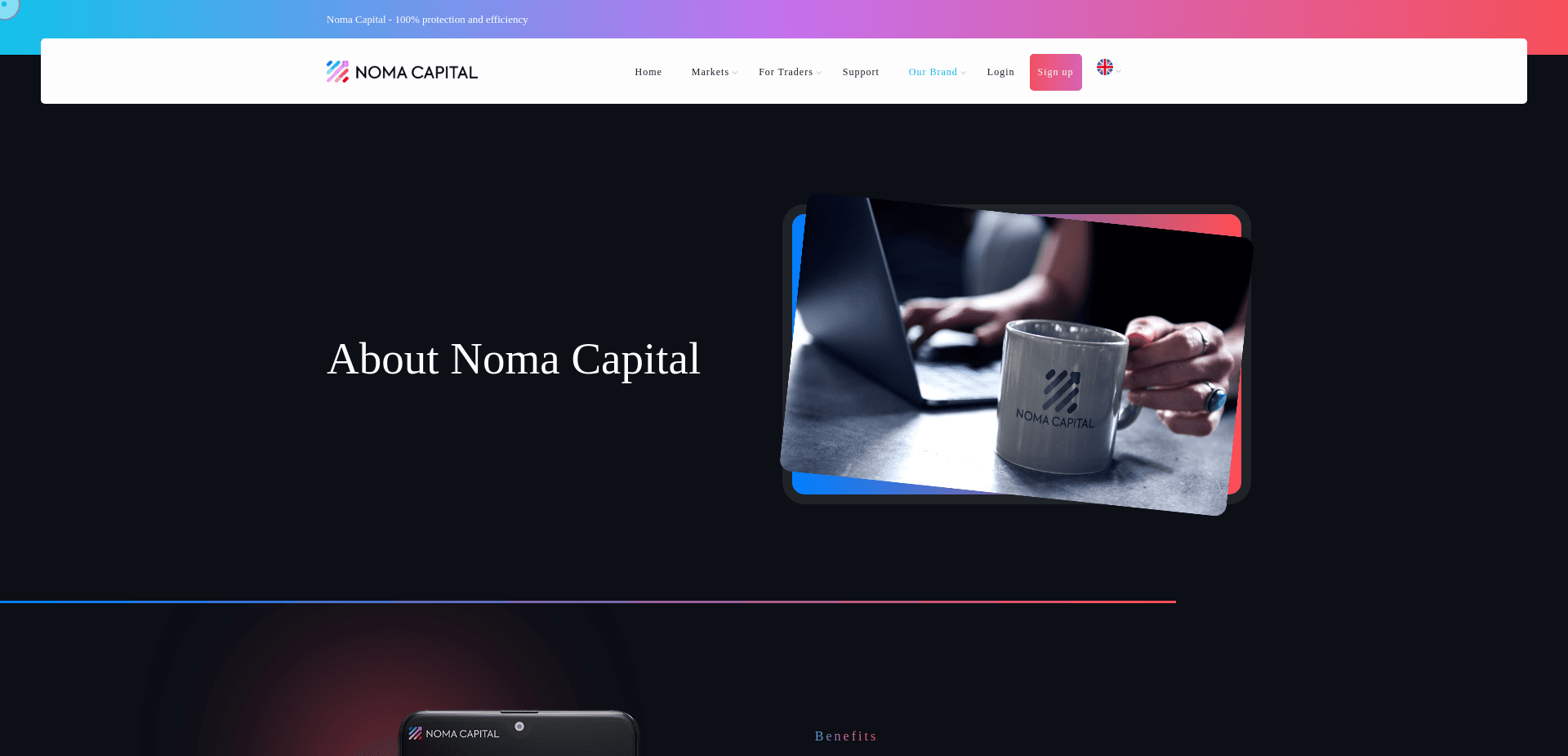 Screenshot for nomacapital.pro - 1