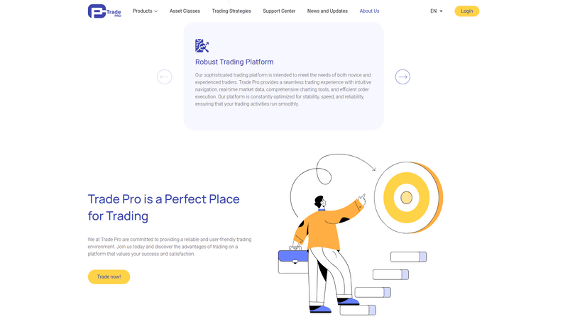 Trade Pro - платформа для трейдинга