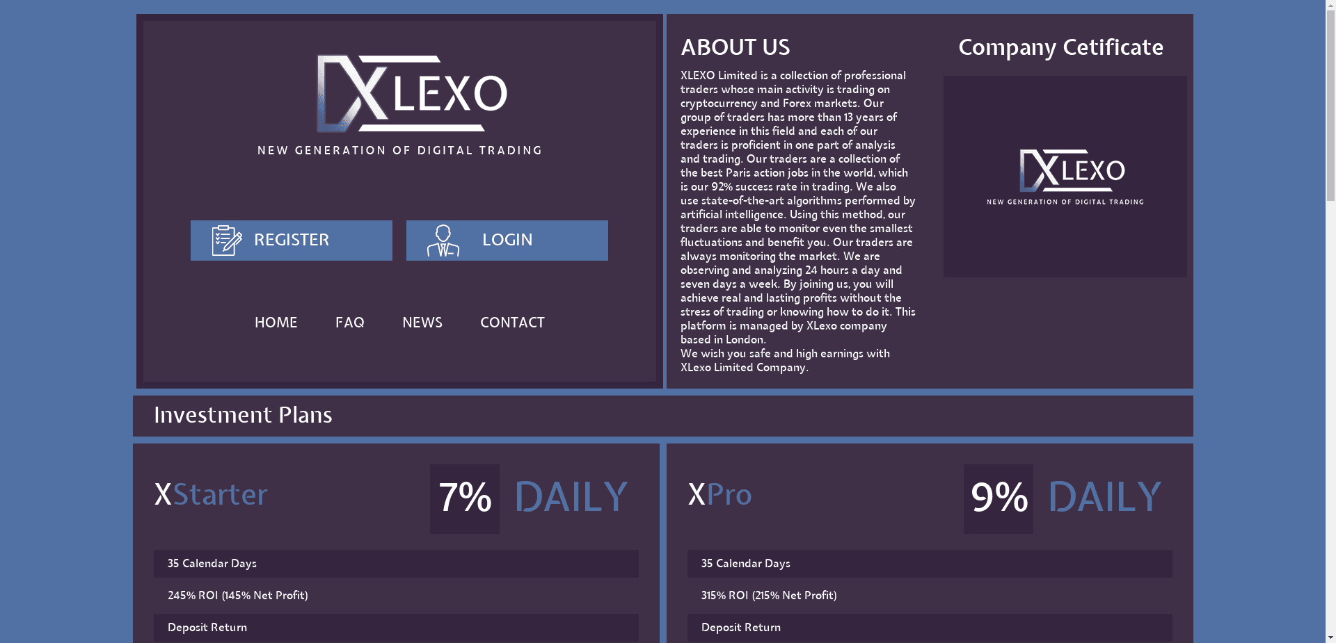 Xlexo отзывы и обзор. Развод, лохотрон или правда. Только честные и правдивые отзывы на Baxov.Net