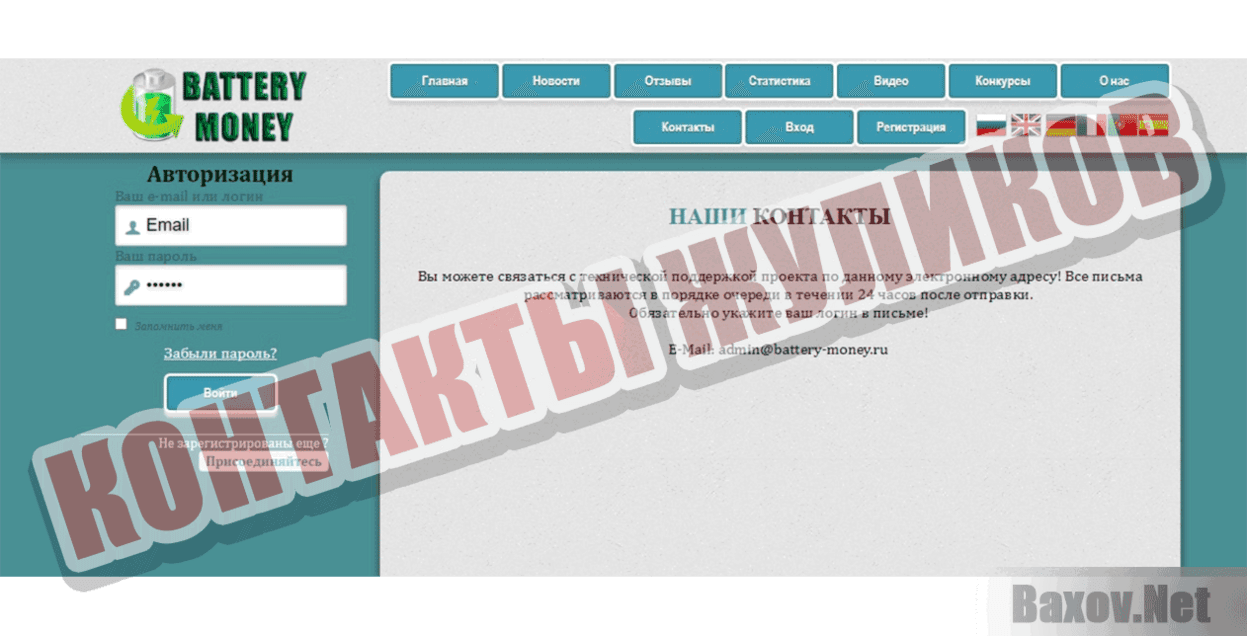 Buttery Money Контакты жуликов