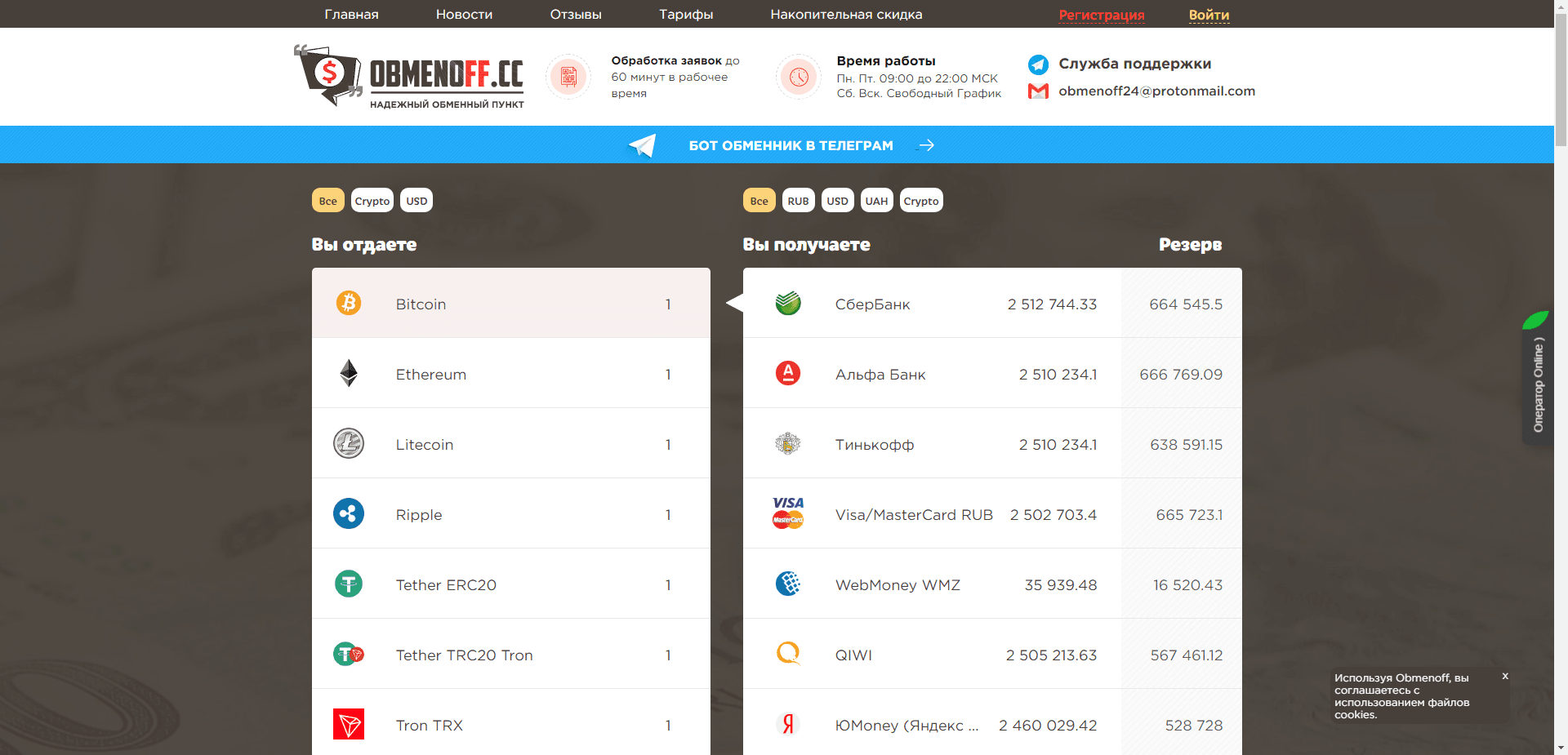 Obmenoff отзывы и обзор. Развод, лохотрон или правда. Только честные и правдивые отзывы.