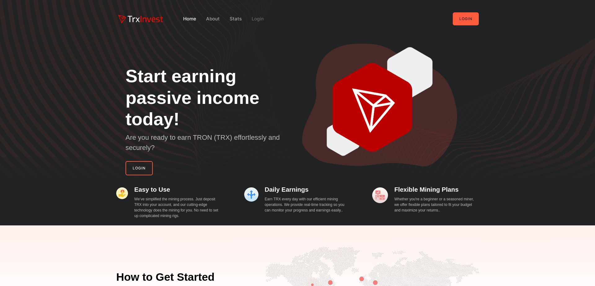 Screenshot for trxinvest.tech - 0