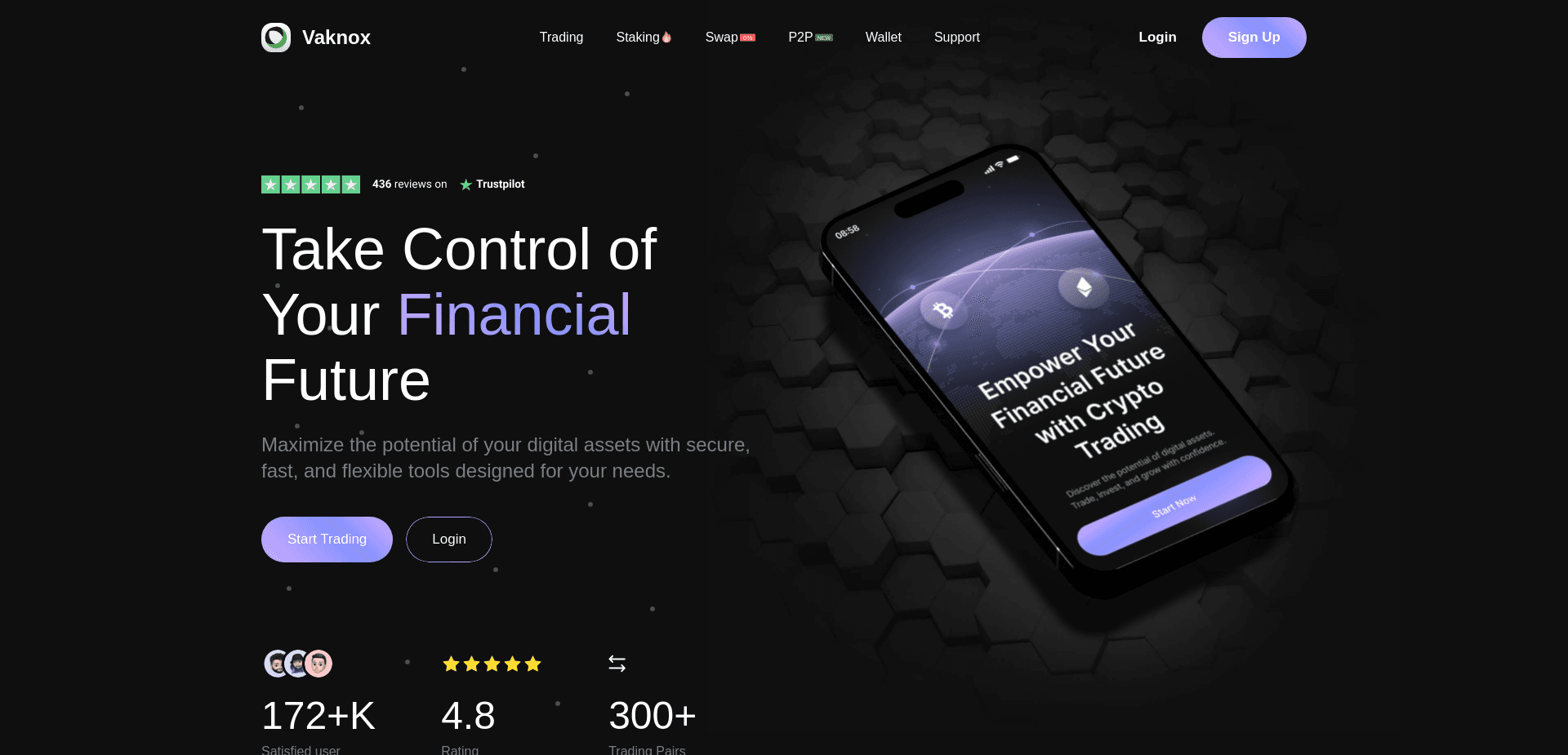 Screenshot for vaknox.com - 1