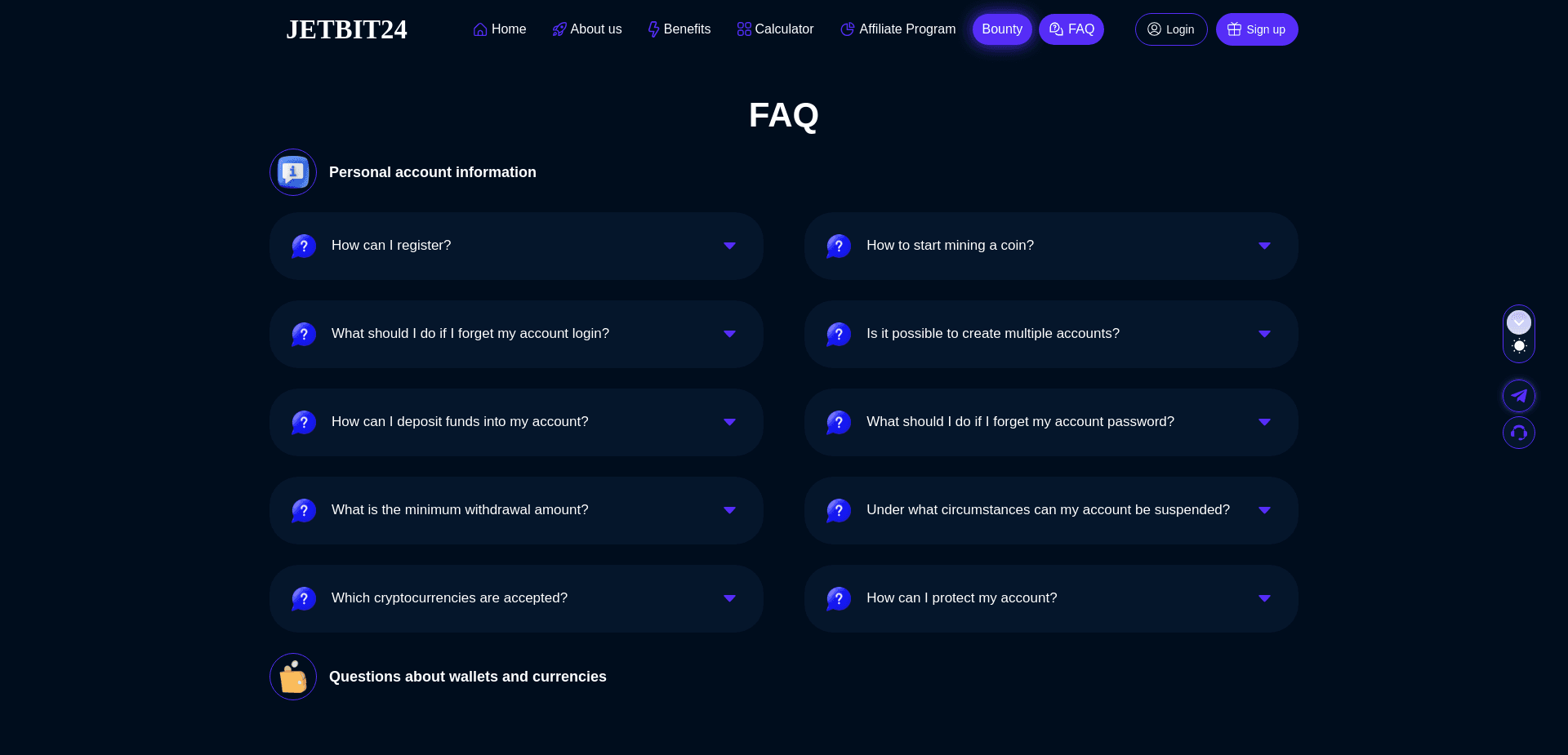 Screenshot for jetbit24.pro - 0