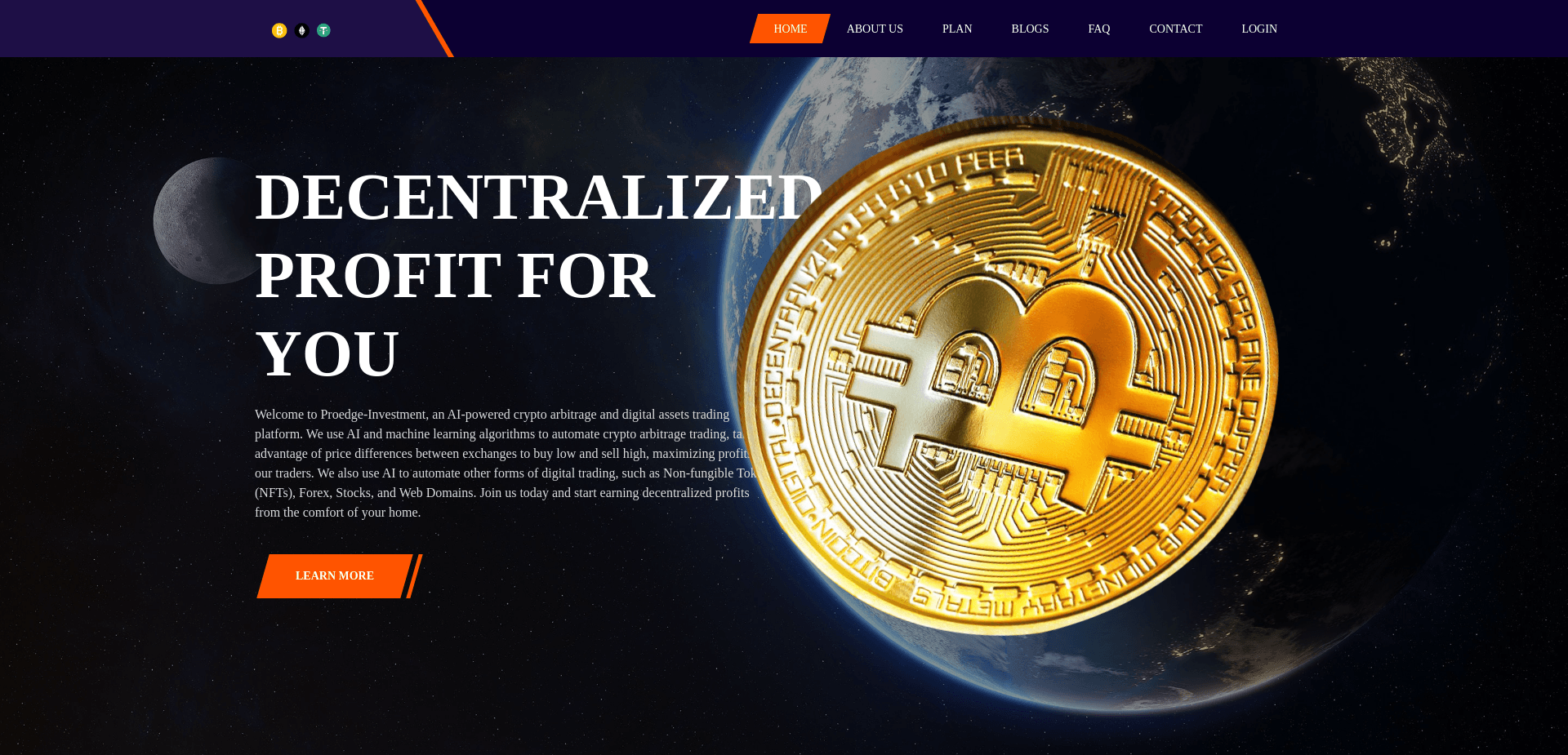 Screenshot for proedge-invhub.com - 4