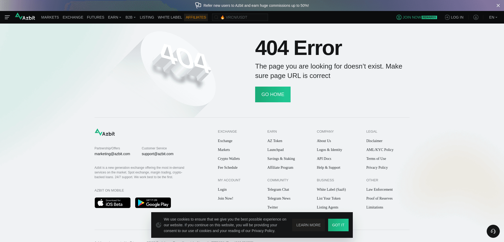 Screenshot for azbit.com - 1