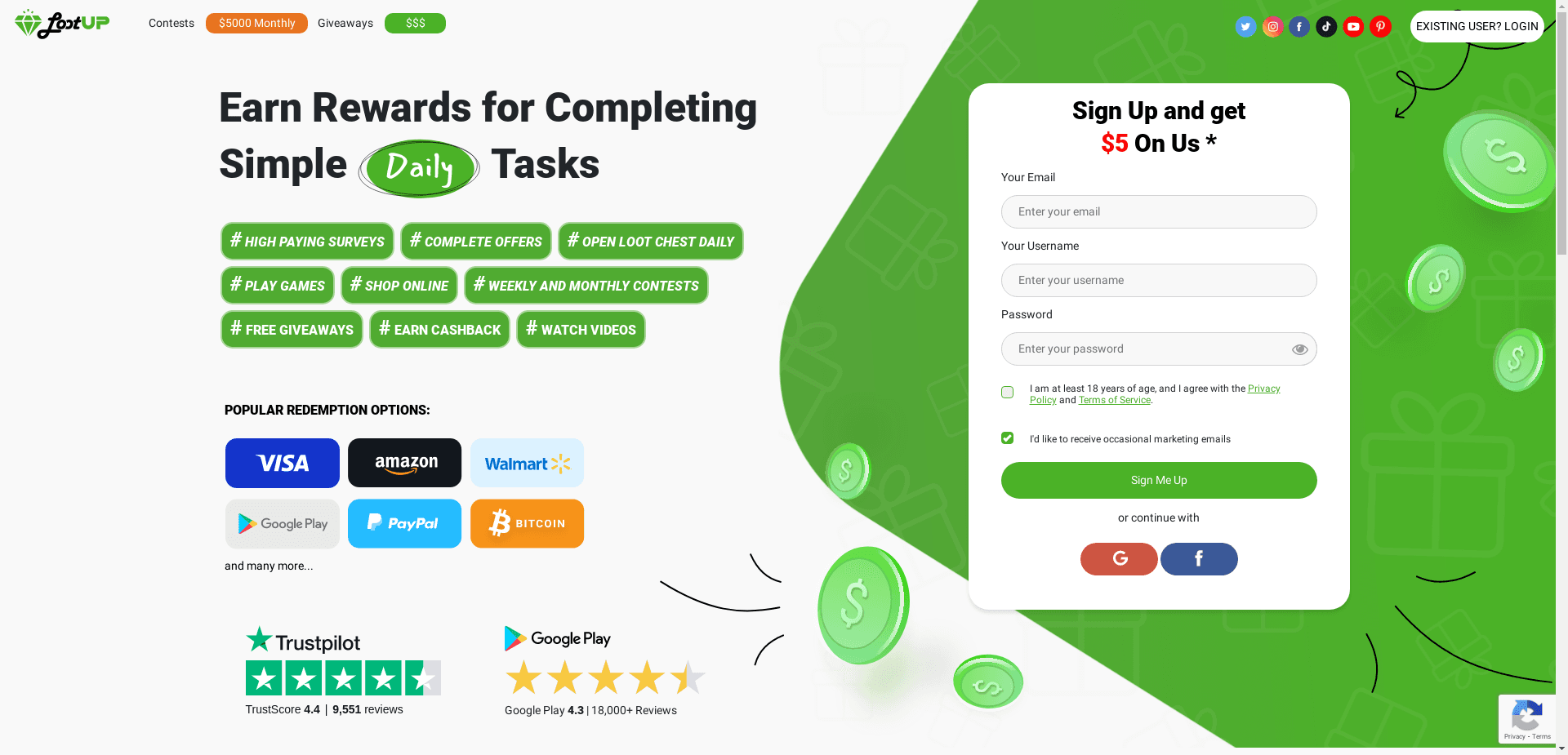 Lootup отзывы и обзор. Развод, лохотрон или правда. Только честные и правдивые отзывы на Baxov.Net