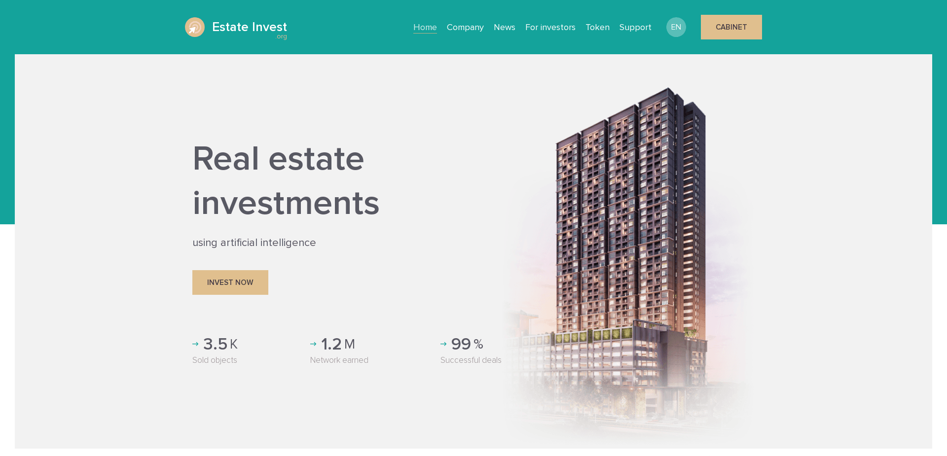 Screenshot for estateinvest.org - 3