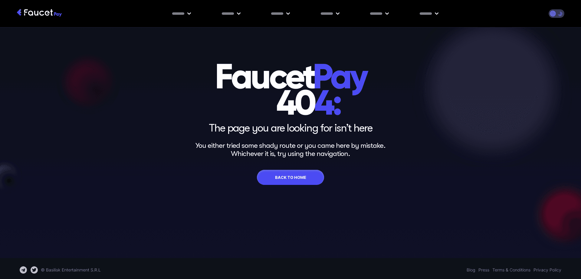 Screenshot for faucetpay.io - 3
