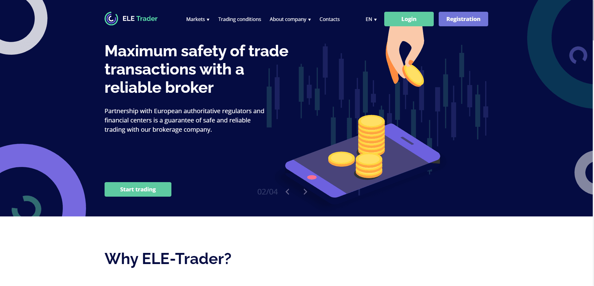 Ele-Trader отзывы и обзор. Развод, лохотрон или правда. Только честные и правдивые отзывы на Baxov.Net
