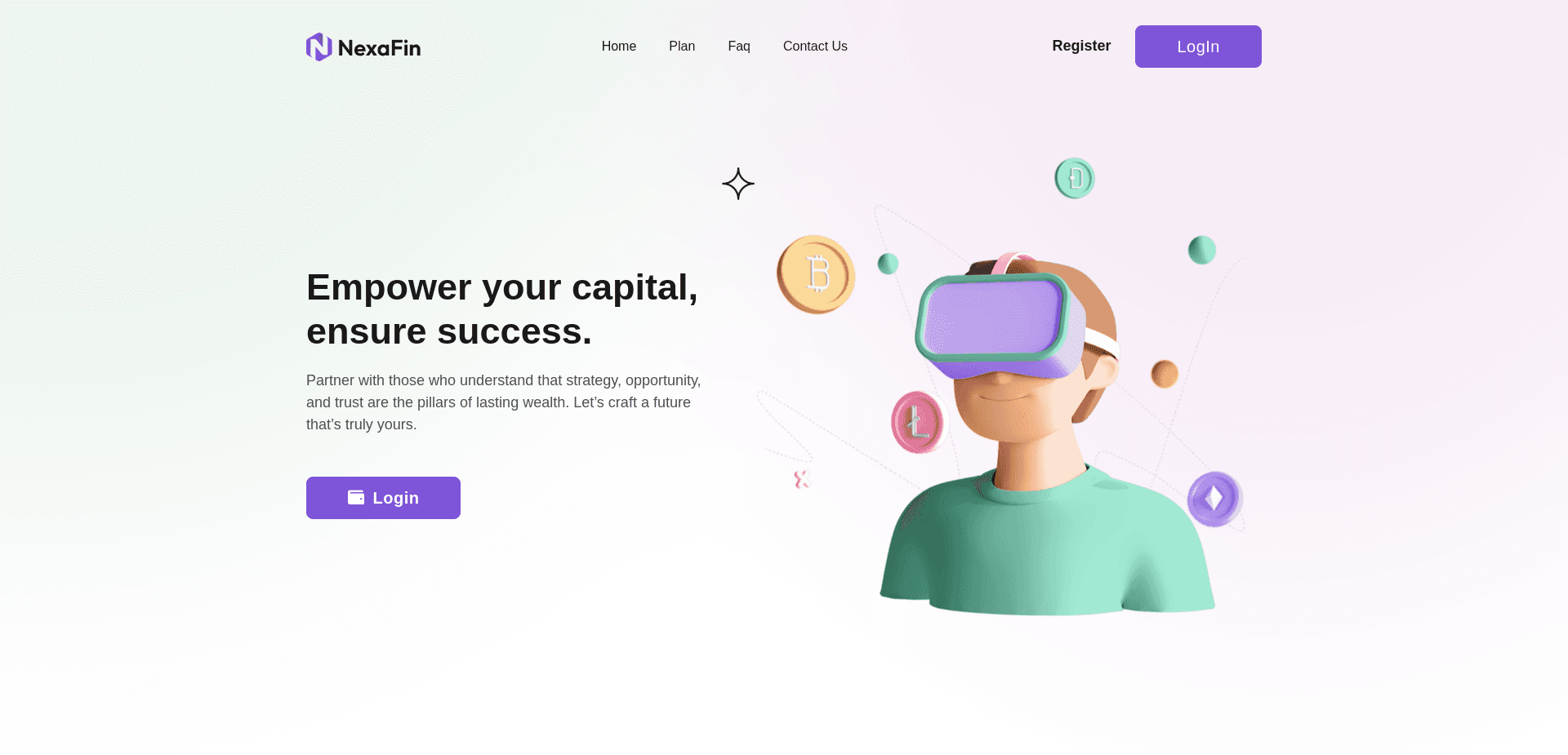 Screenshot for nexafin.biz - 11