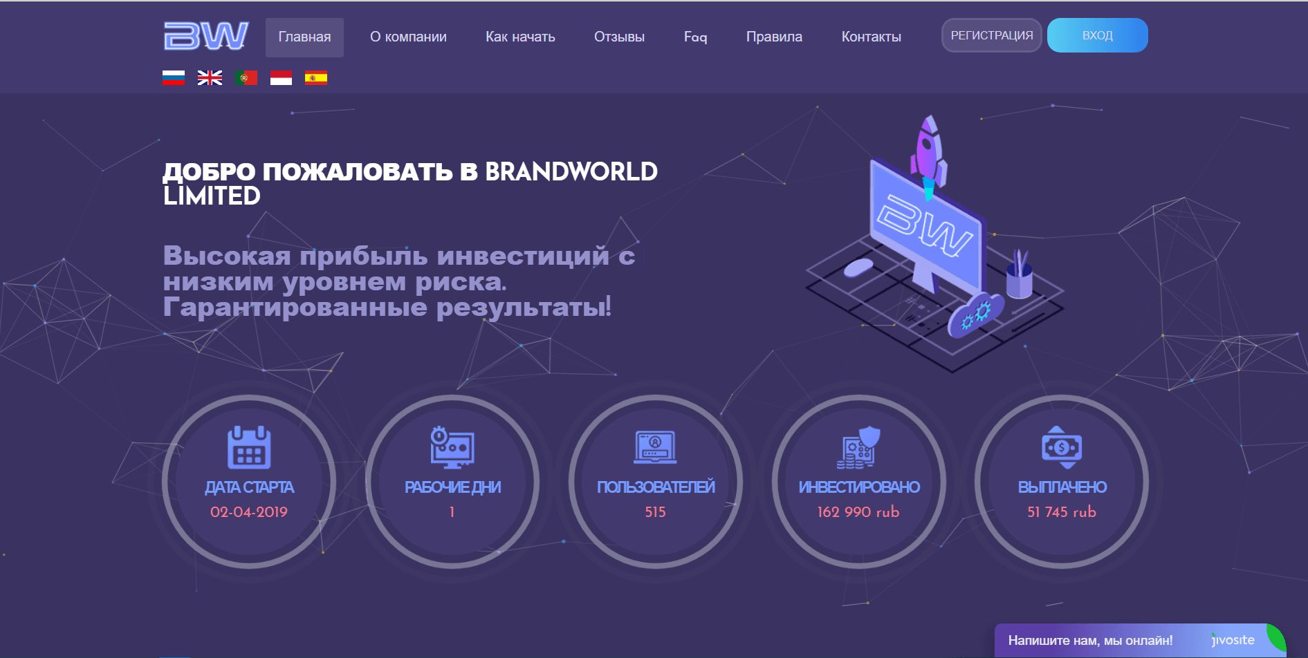 BRANDWORLD - Лохотрон